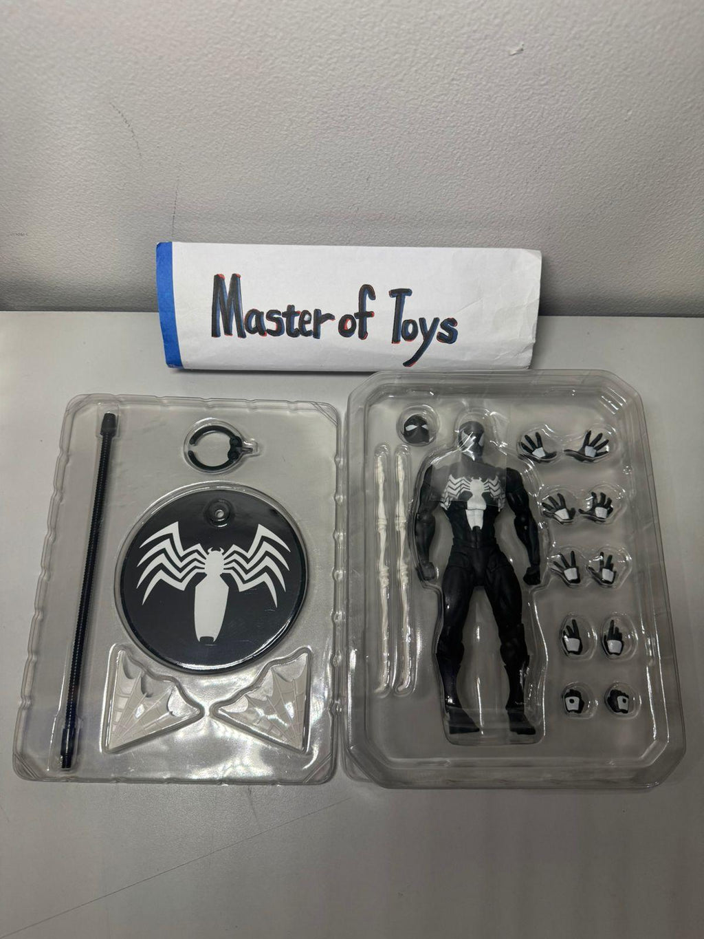Mess Toys Action Figure Black Suit Neighbor - Ready Stock