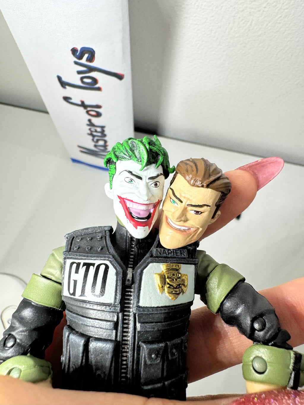 McFarlane DC Multiverse The Joker (Batman: White Knight) No Box - Ready Stock