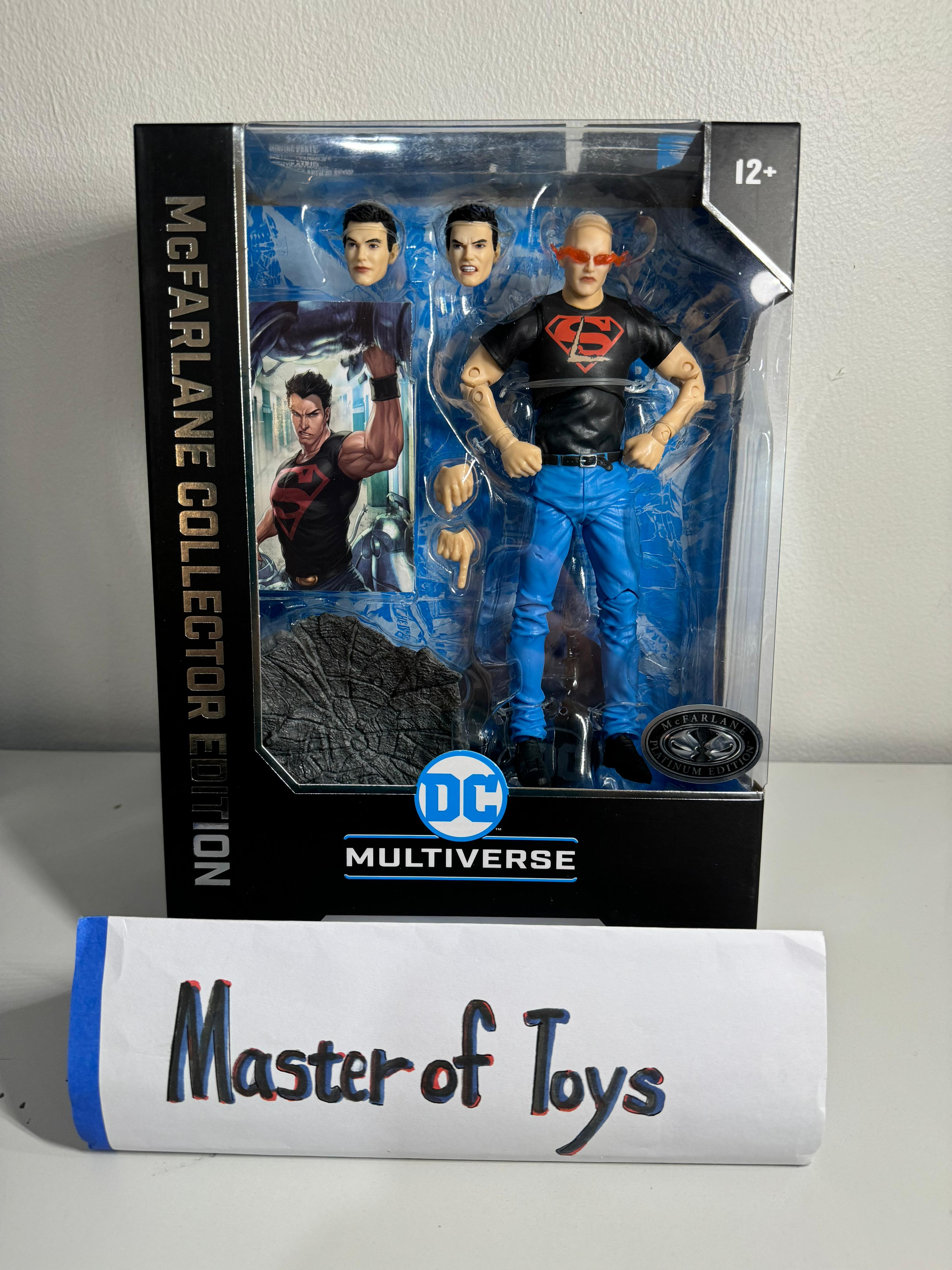 McFarlane Collector Edition DC Multiverse Conner Kent (Teen Titans) #15 Platinum Edition - Ready Stock