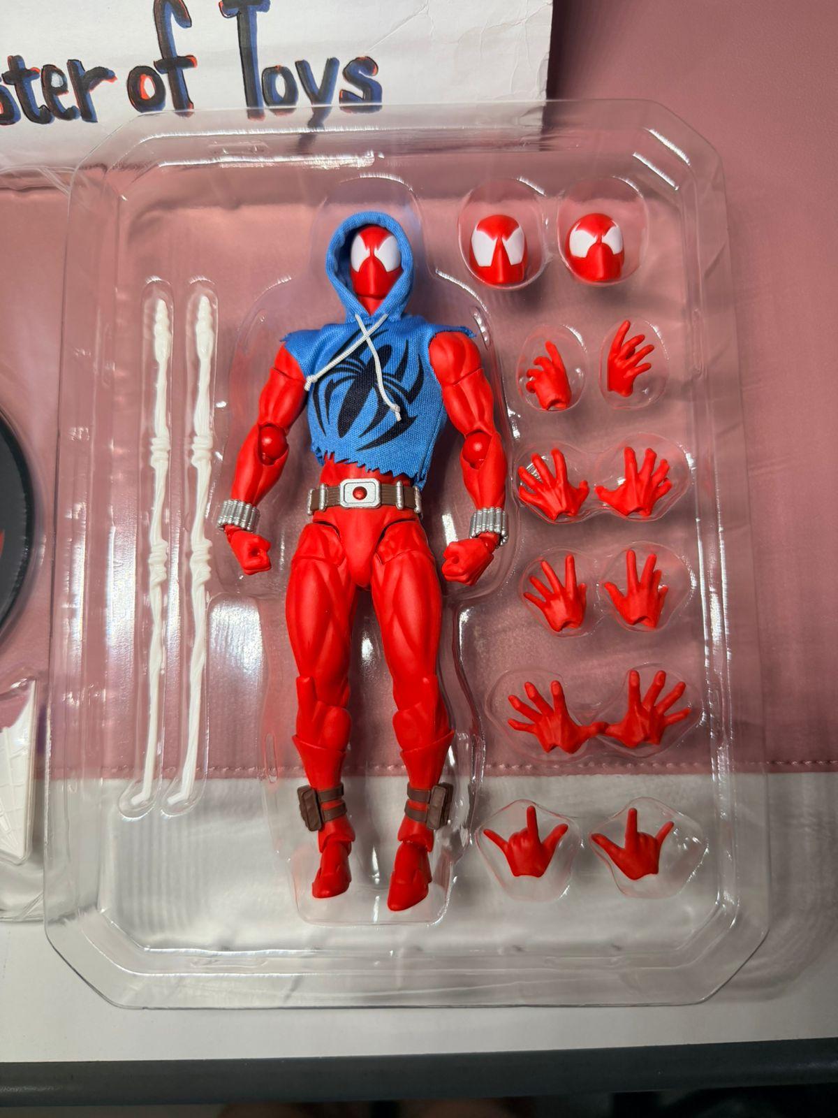 Mess Toys Action Figure Scarlet Hero Spiderman - Ready Stock