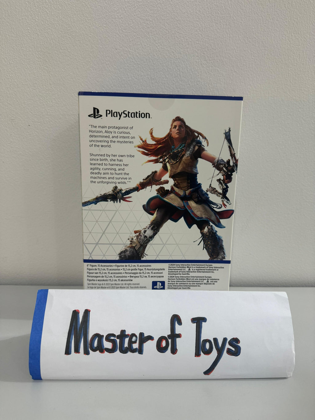 Aloy Horizon Zero Dawn Spin Master 1/12 Aloy Horizon Forbidden West Playstation - Ready Stock