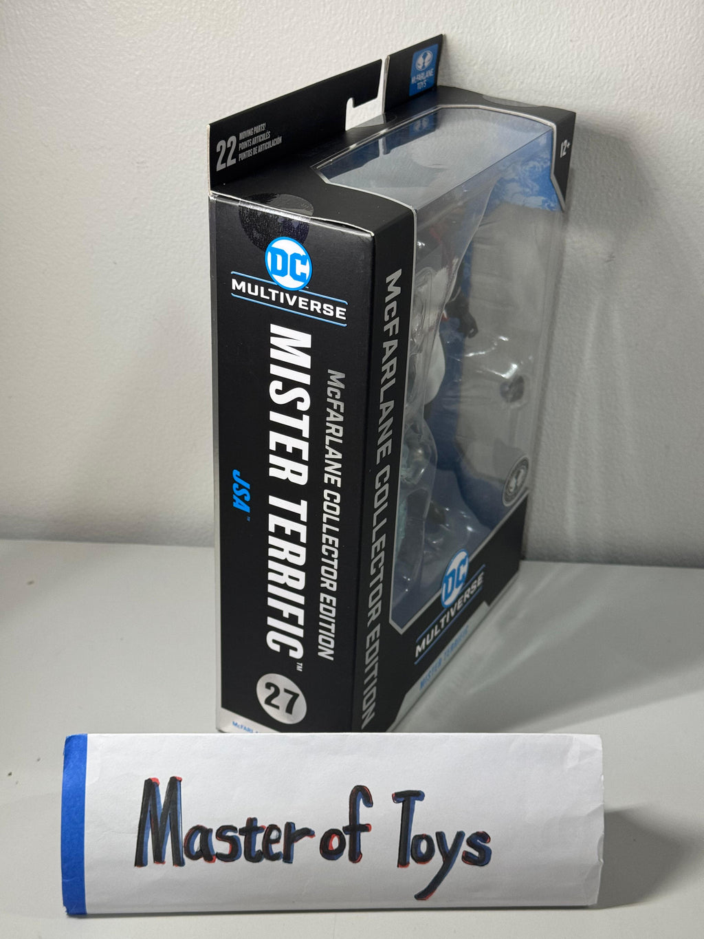 McFarlane Collector Edition DC Multiverse Mister Terrific ( JSA ) #27 Platinum Edition - Ready Stock