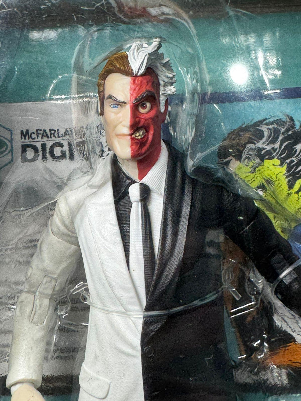 McFarlane DC Direct Two Face (DC: The Silver Age) Platinum Edition - Ready Stock