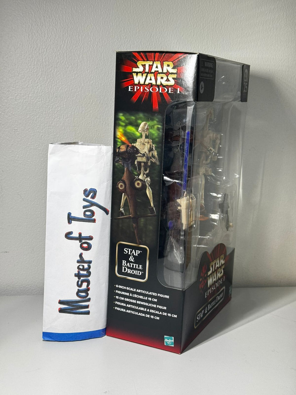 Hasbro Star Wars Episode 1 Stap & Battle Droid - Ready Stock