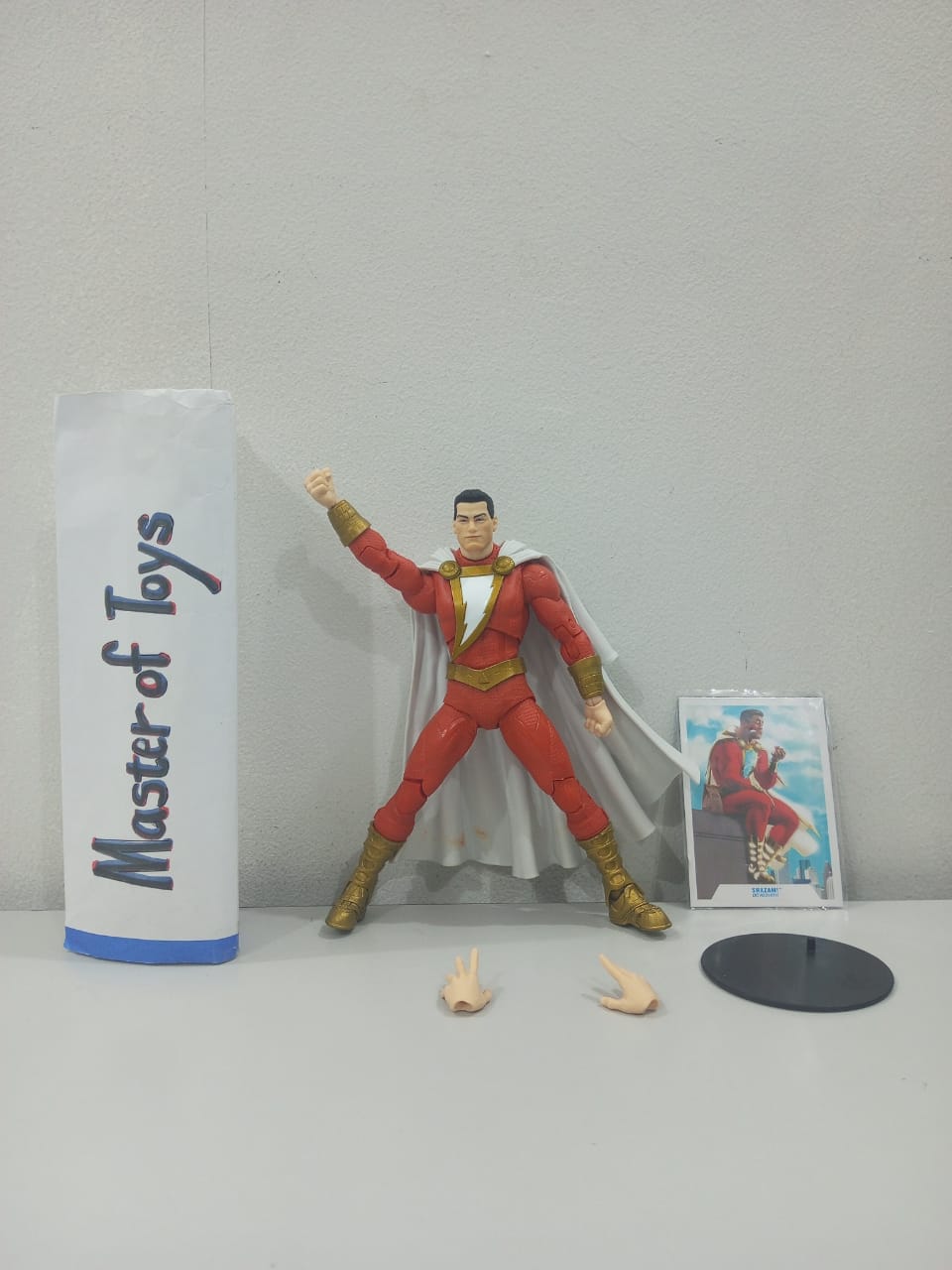 McFarlane DC Multiverse Shazam DC Rebirth Gold Label Only No Box - Ready Stock