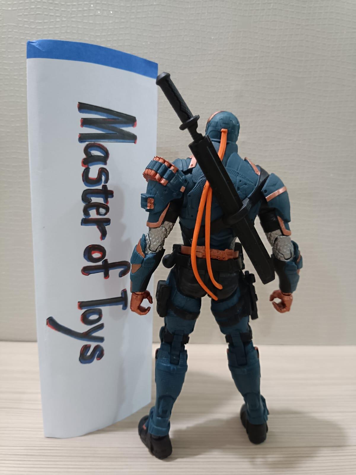 McFarlane DC Multiverse Deathstroke Arkham No Box - Ready Stock