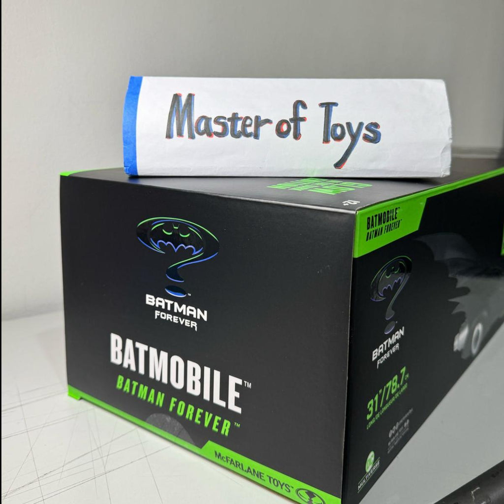 McFarlane DC Multiverse Batmobile Glow in the Dark Edition (Batman Forever) Gold Label Collection 31" / 78.7cm - Ready Stock