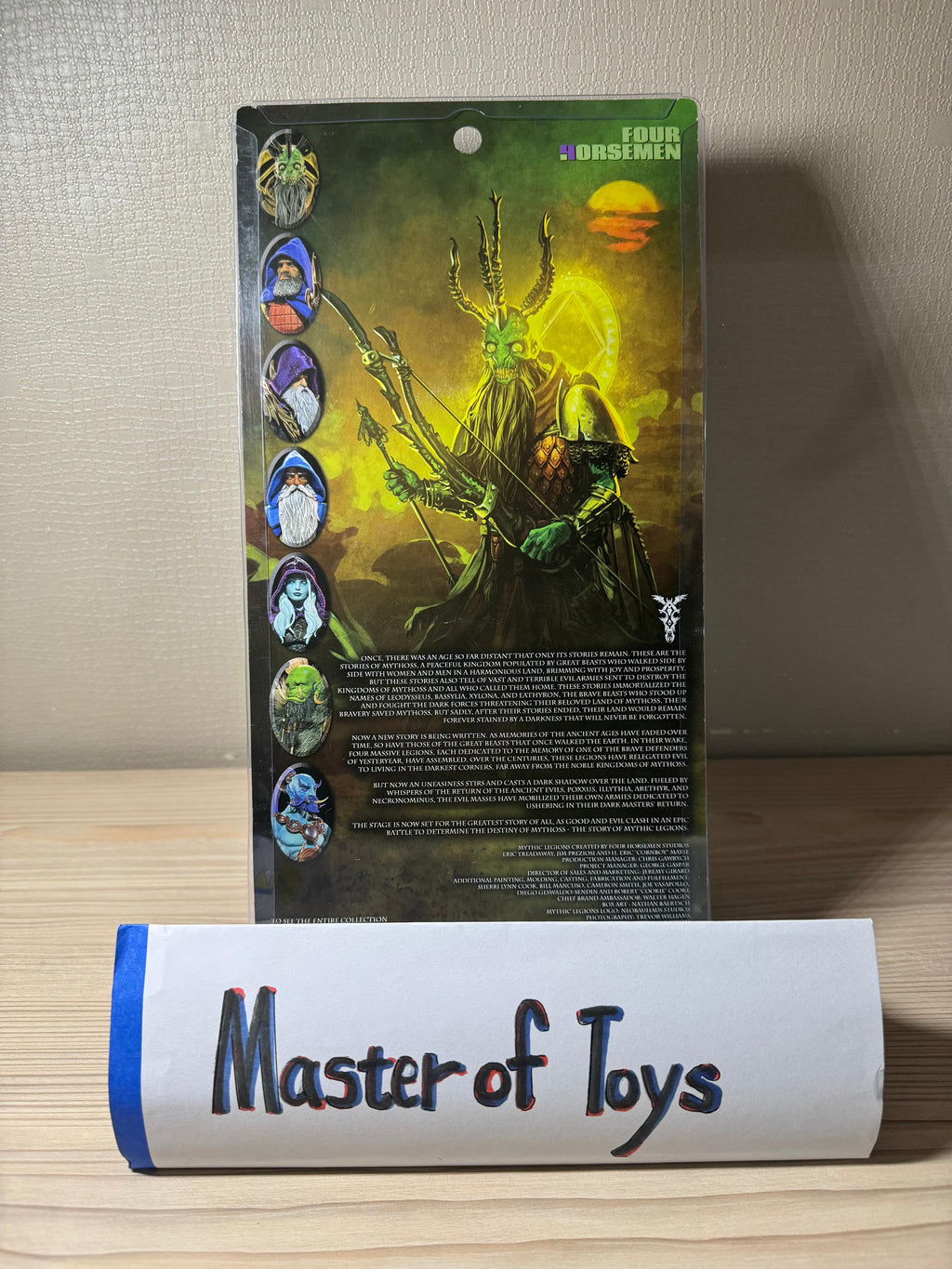 Mythic Legions Thraice Wraithhailer Four Horsemen - Ready Stock
