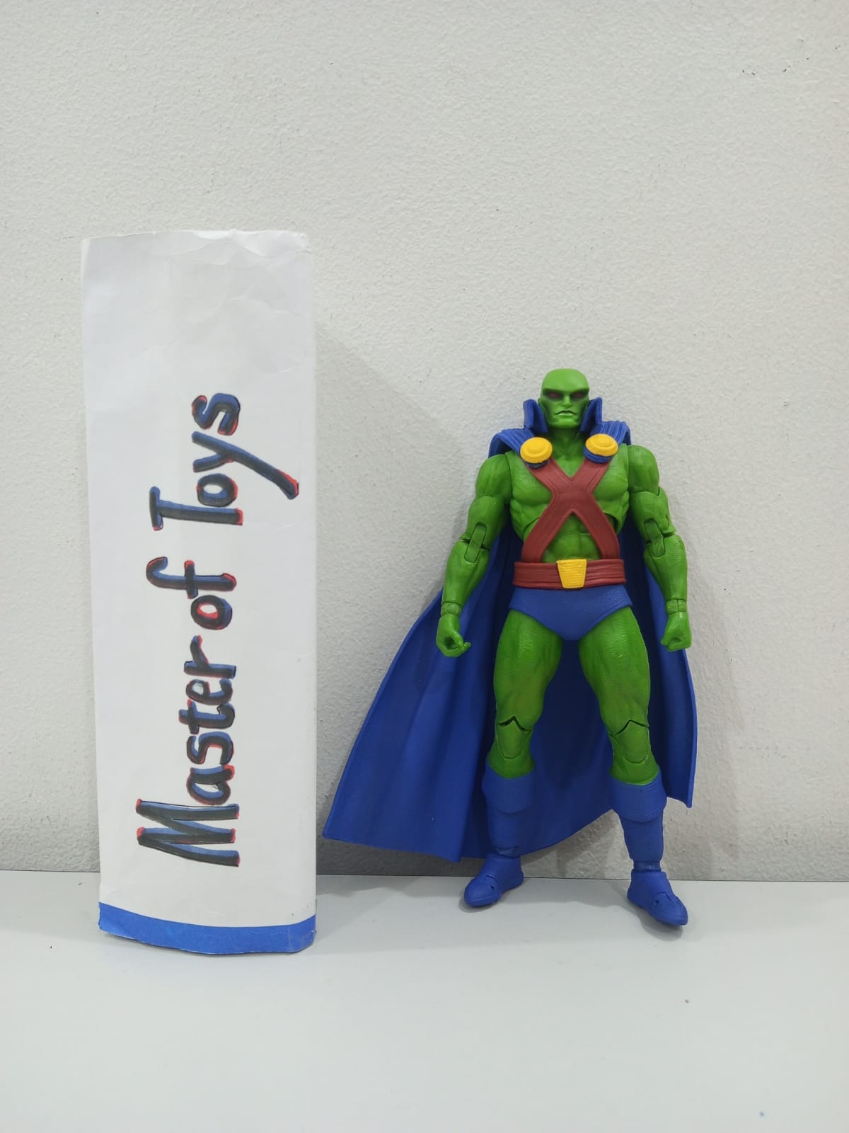 McFarlane DC Multiverse Martian Manhunter Gold Label Only No Box - Ready Stock
