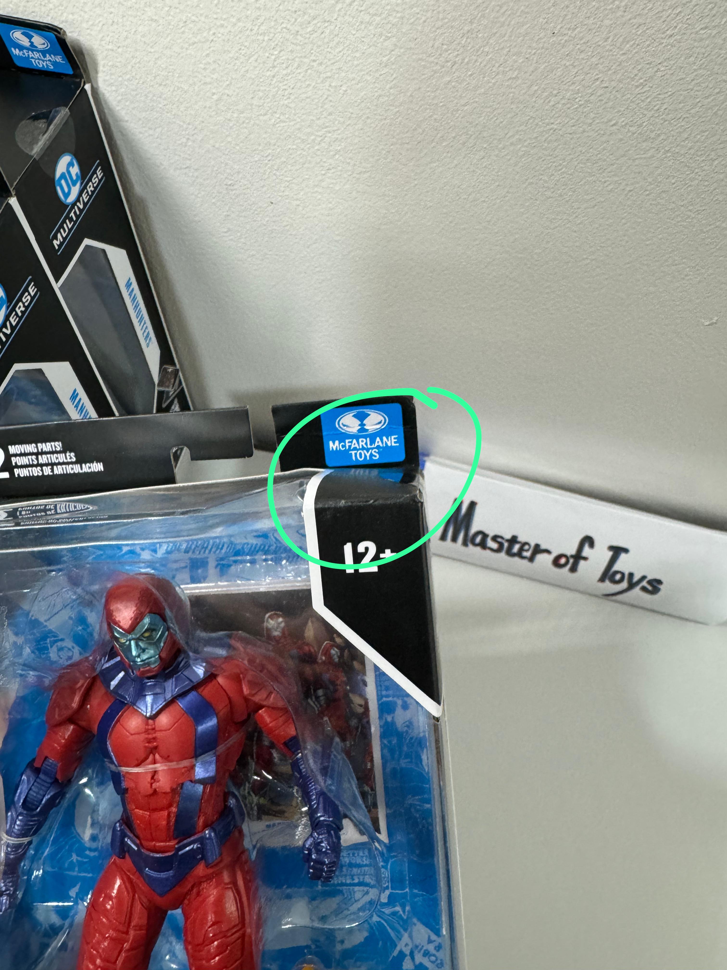 McFarlane DC Multiverse Manhunters Green Lantern Corps ( Adversary ) Platinum Edition - Ready Stock