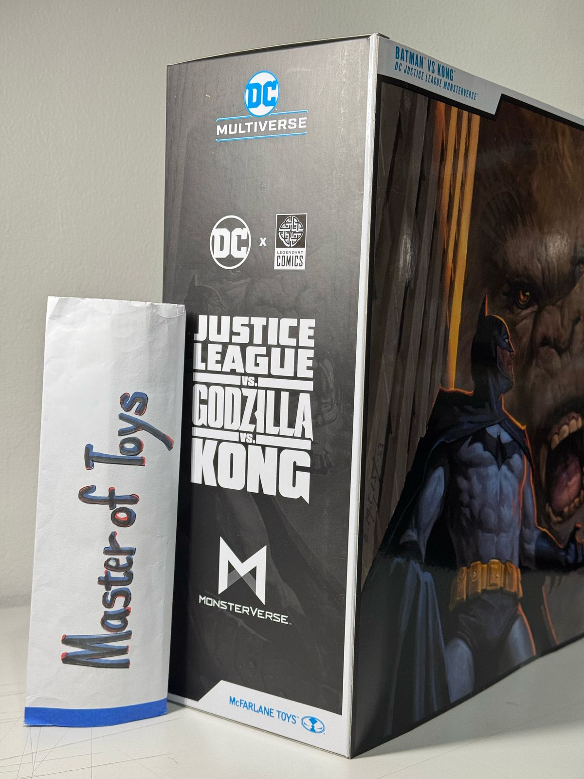 McFarlane DC Multiverse Batman vs Kong (DC Justice League Monsterverse) DC x Legendary Comics Justice League vs Godzilla vs Kong - Ready Stock