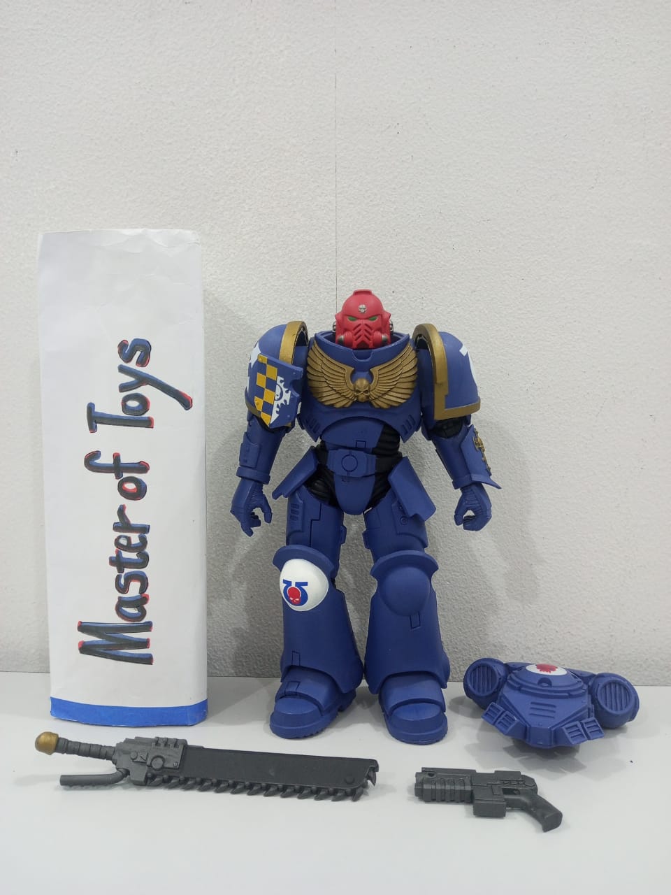 McFarlane Warhammer 40k Ultramarines Primaris Assault Intercessor Only No Box - Ready Stock