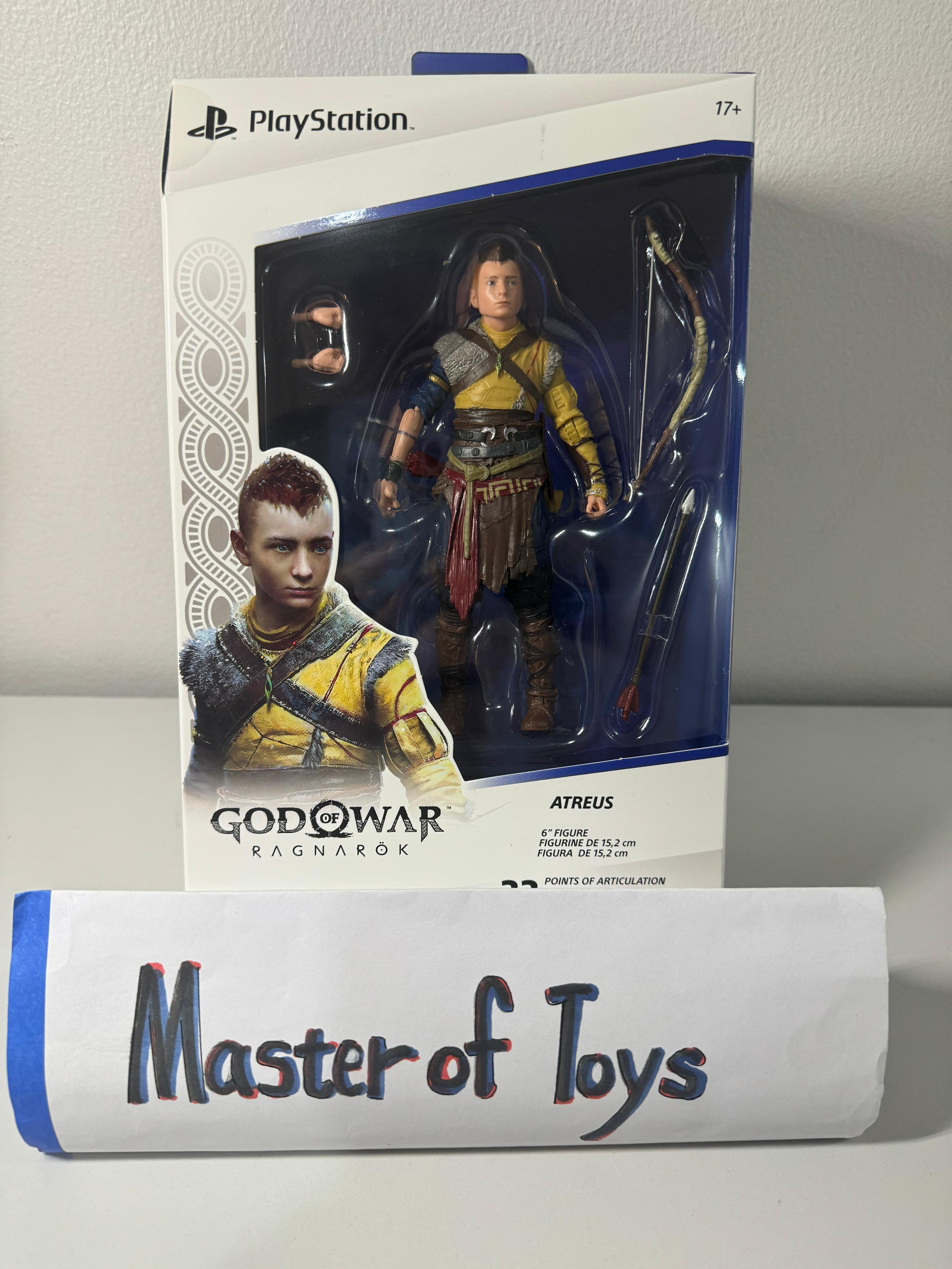 Spin Master 1/12 God of War PS4 Atreus PlayStation Ragnarok - Ready Stock