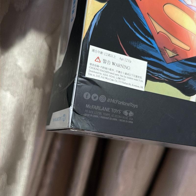 McFarlane DC Multiverse Superman VS Superman Of The Earth-3 - Ready Stock
