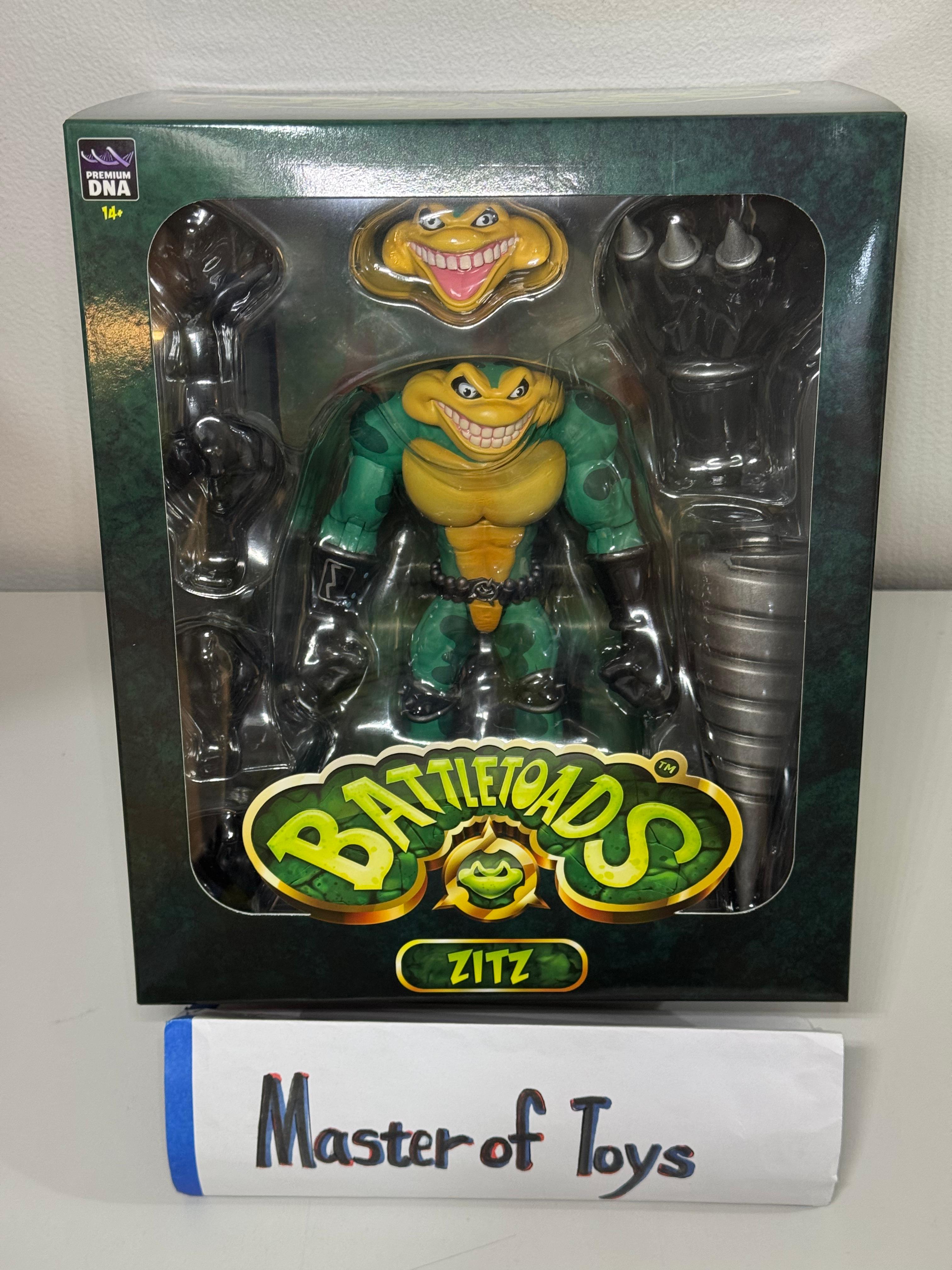 Premium DNA Battletoads Zitz Accessories Action Figure - Ready Stock