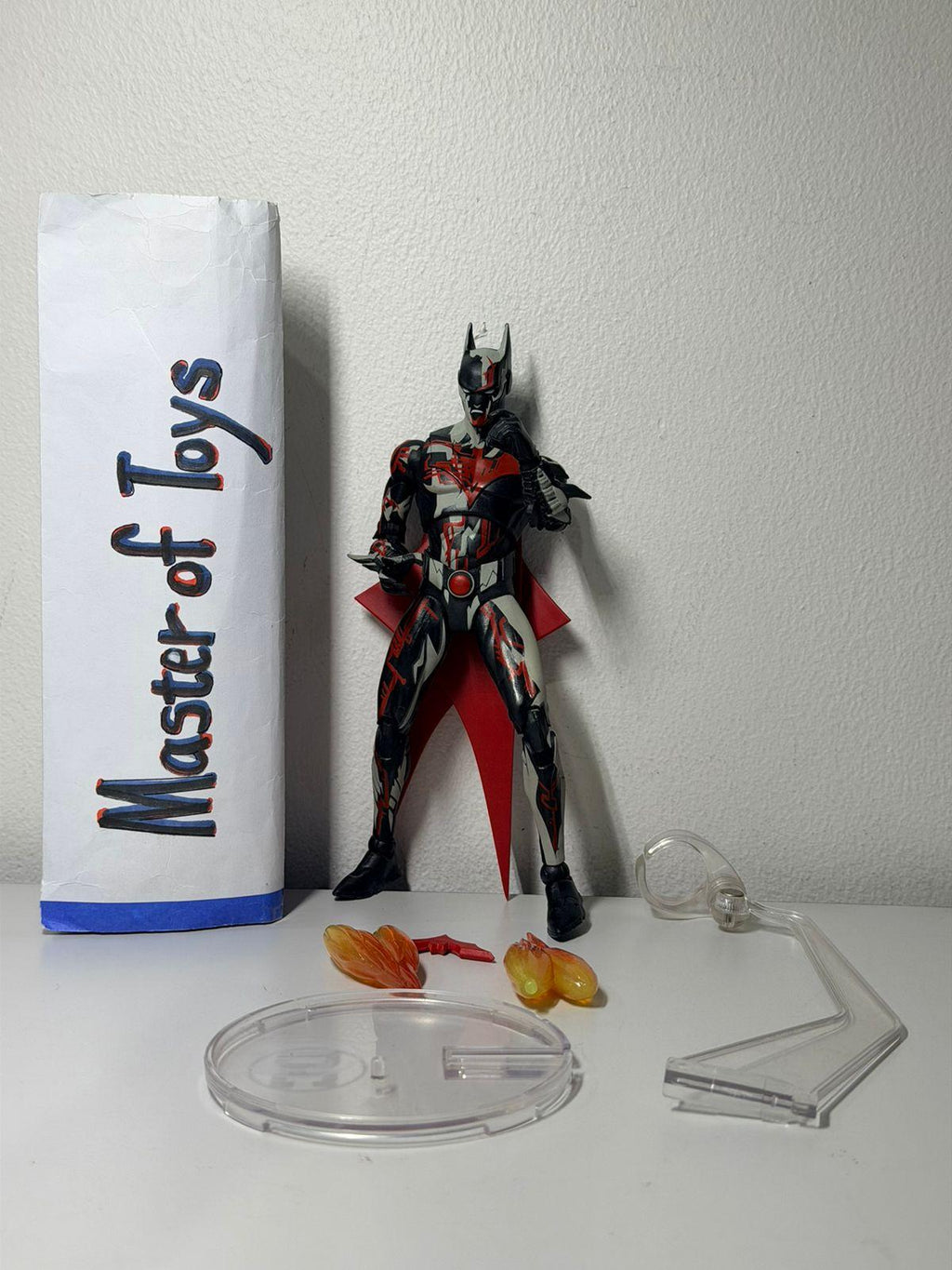 McFarlane DC Multiverse Batman Beyond Glow in the Dark Only No Box - Ready Stock
