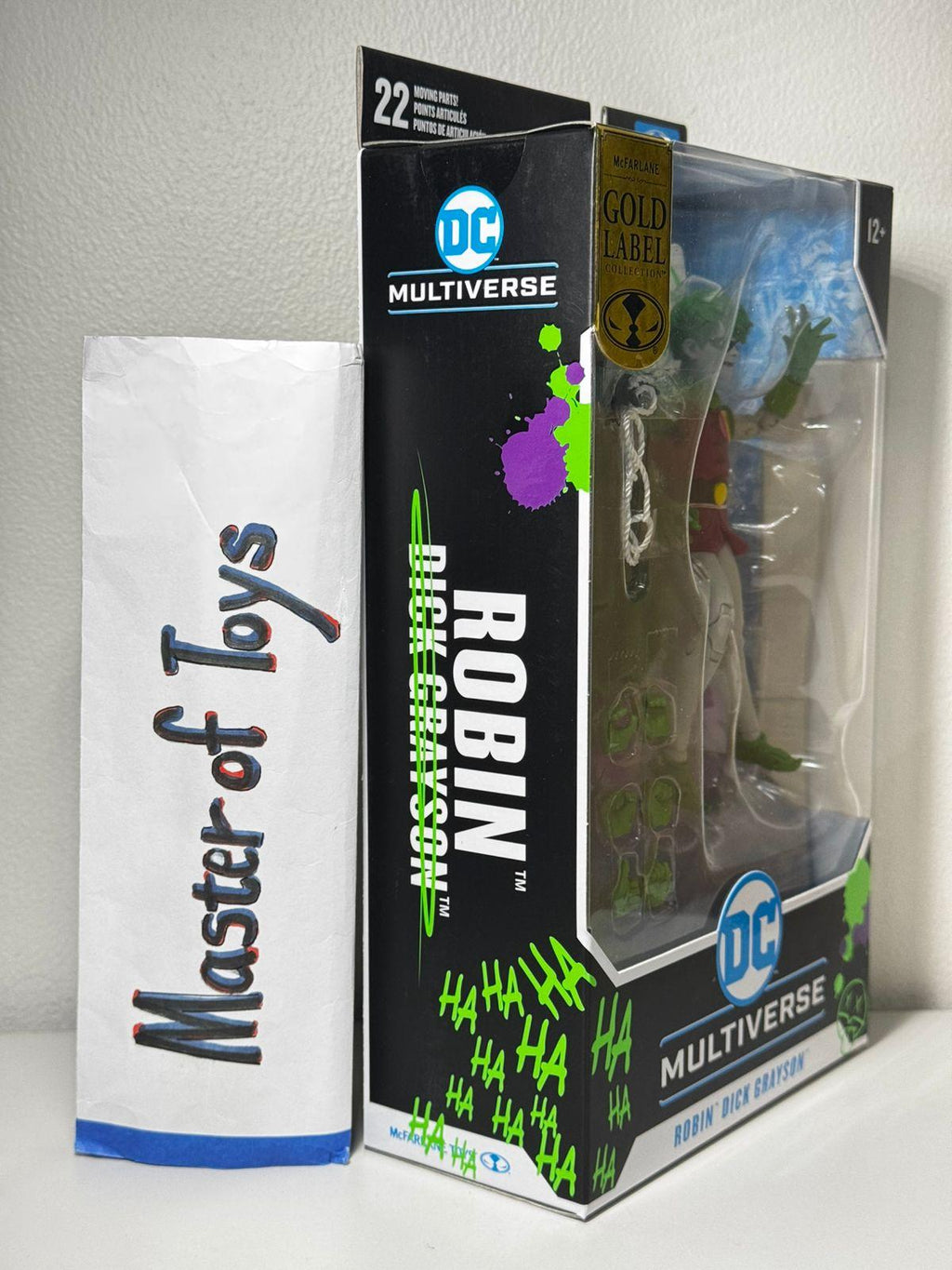 McFarlane DC Multiverse Robin Dick Grayson Gold Label - Ready Stock