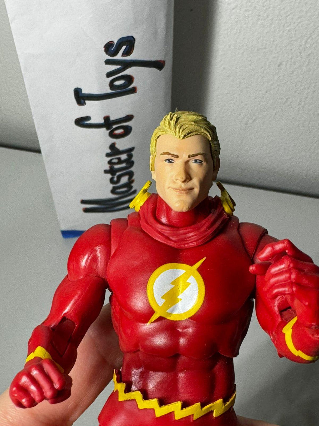 McFarlane DC Direct The Flash Platinum Edition Only No Box - Ready Stock