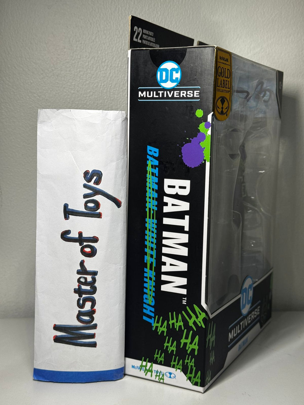 McFarlane DC Multiverse Batman: Batman White Knight Hahaha - Ready Stock