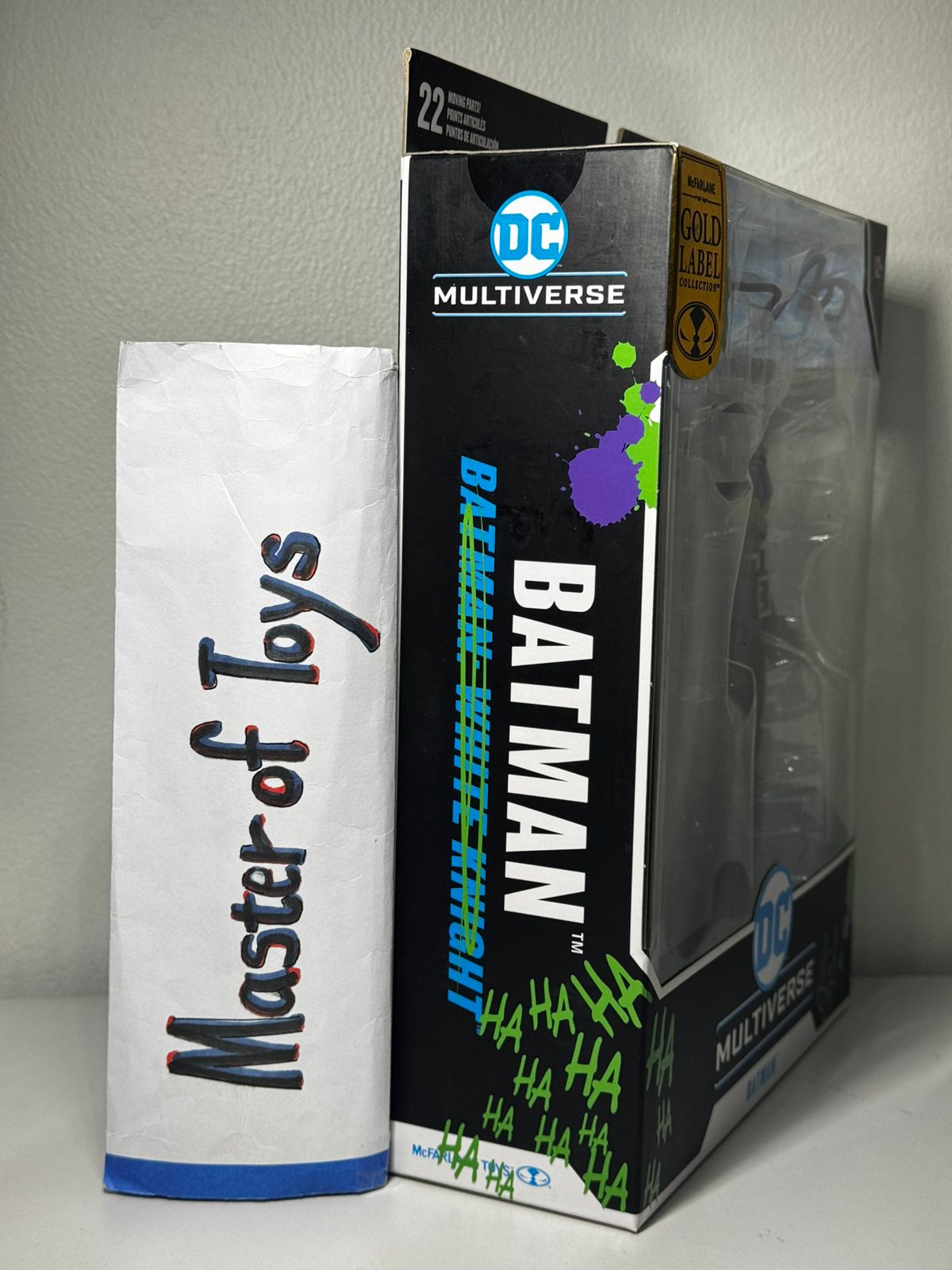 McFarlane DC Multiverse Batman: Batman White Knight Hahaha - Ready Stock