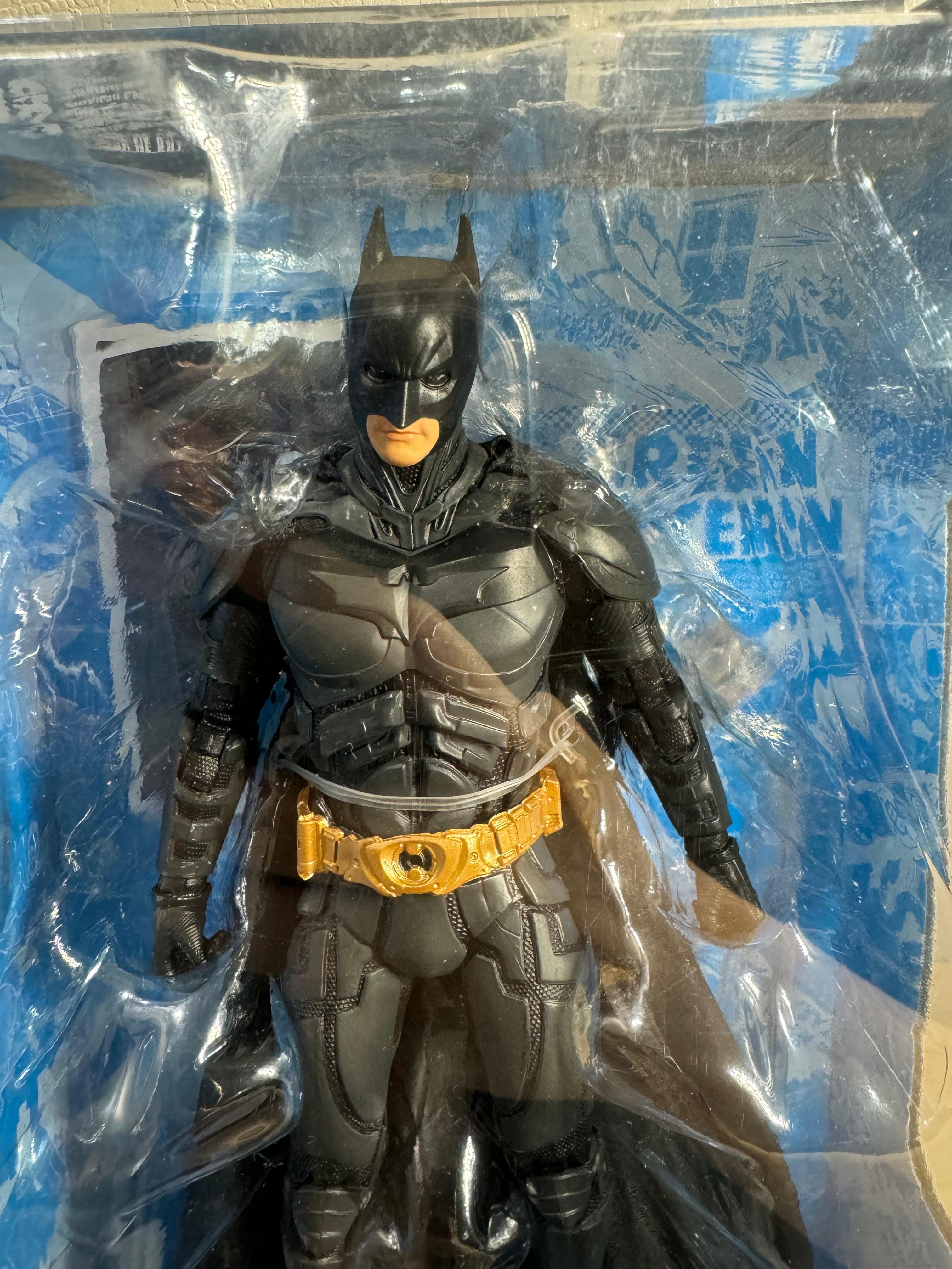 McFarlane DC Multiverse The Dark Knight Trilogy Batman ( Hong Kong Sky Dive ) The Dark Knight Platinum Edition - Ready Stock