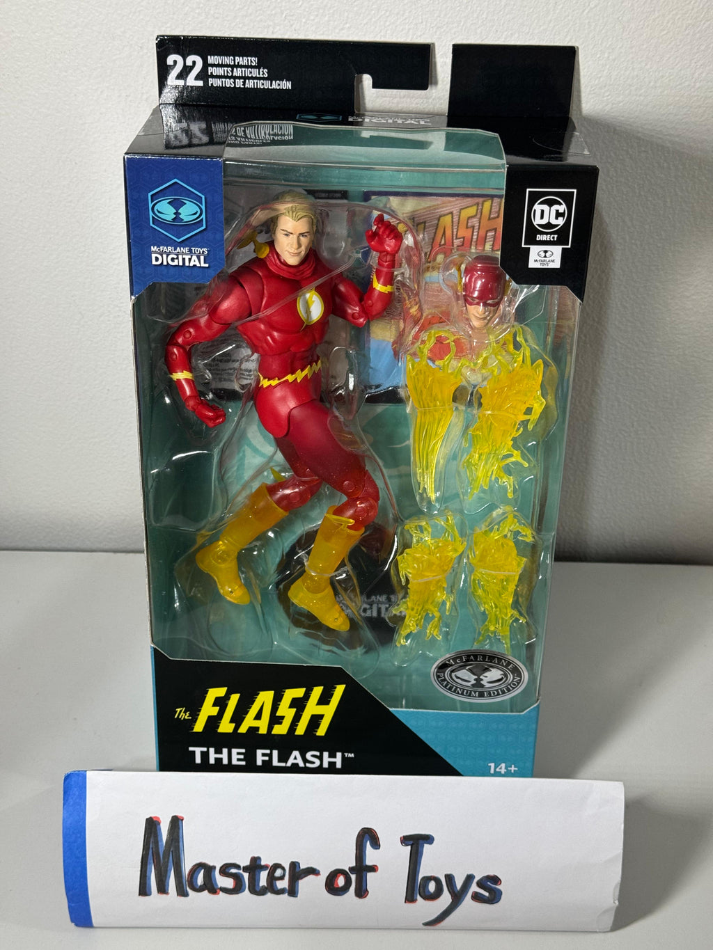 McFarlane DC Direct The Flash (Speed Force) Platinum Edition - Ready Stock