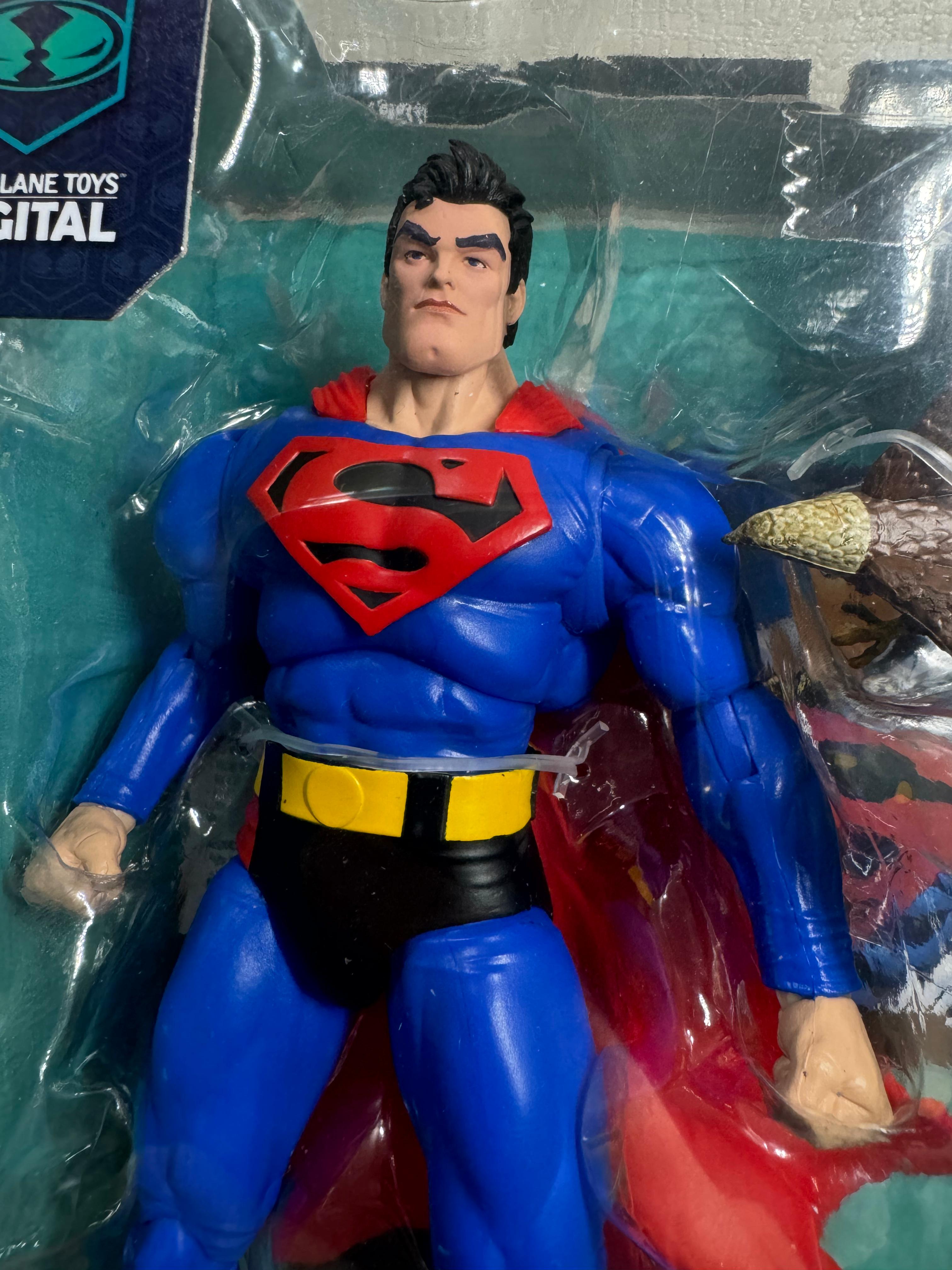 McFarlane Toys Digital DC Direct Superman Our Worlds At War - Ready Stock