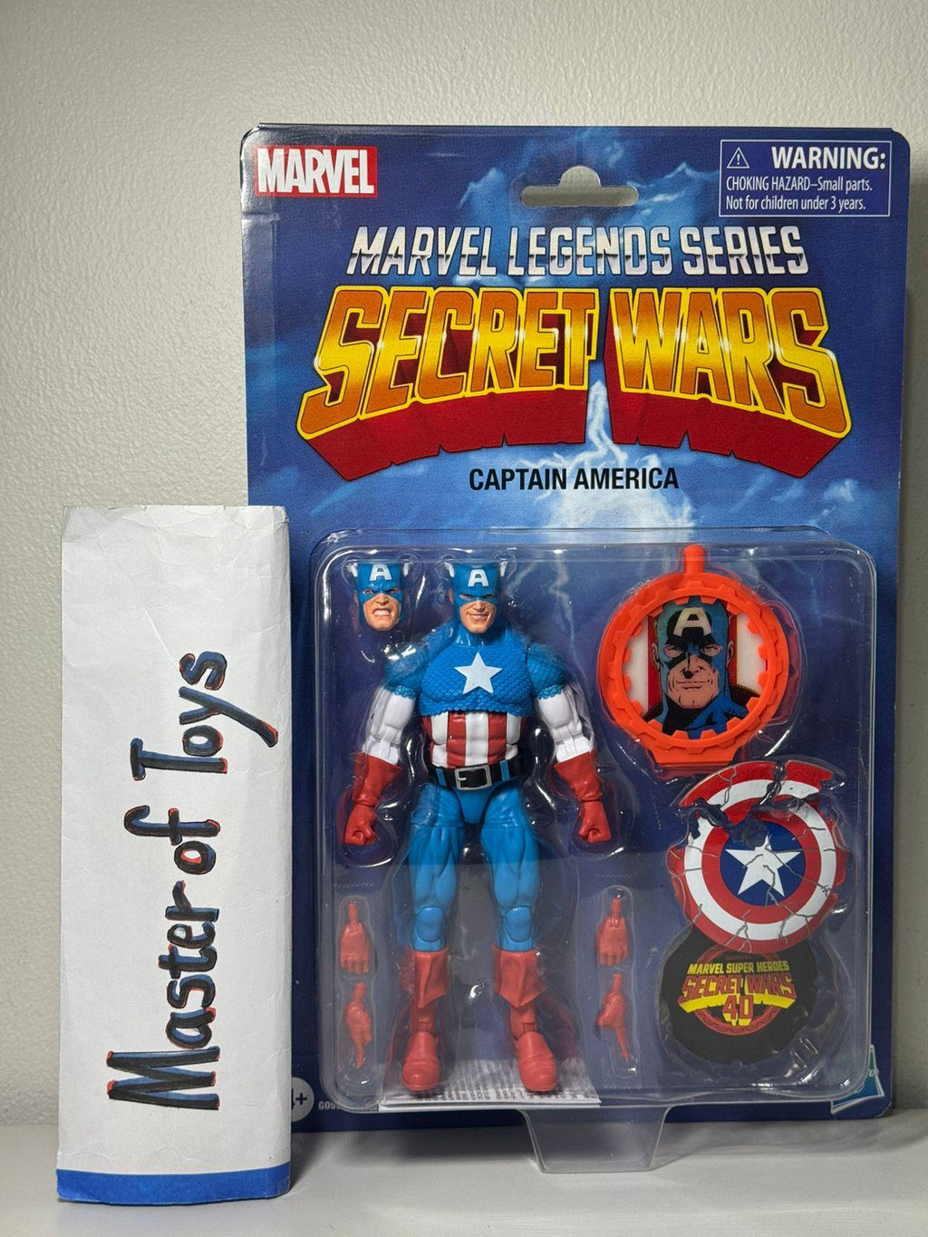 Hasbro Marvel Legends Secret Wars 40 Captain America - Ready Stock