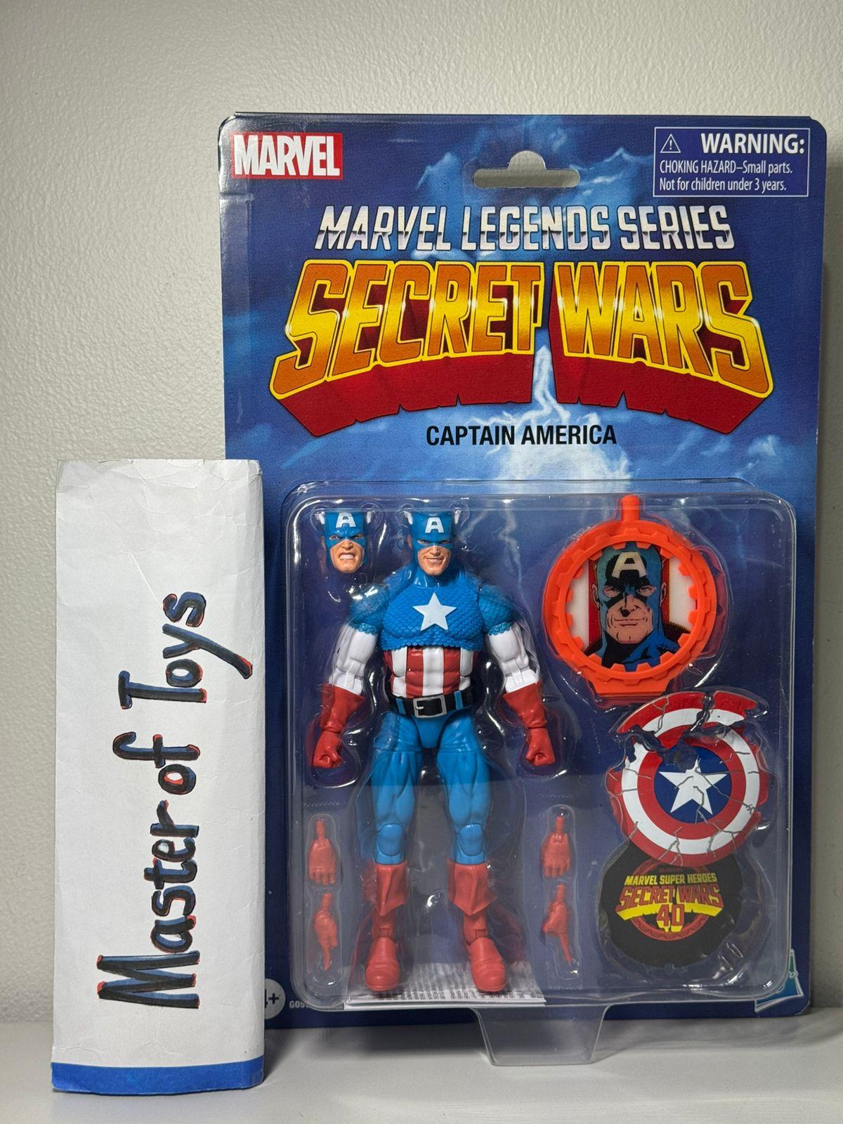 Hasbro Marvel Legends Secret Wars 40 Captain America - Ready Stock