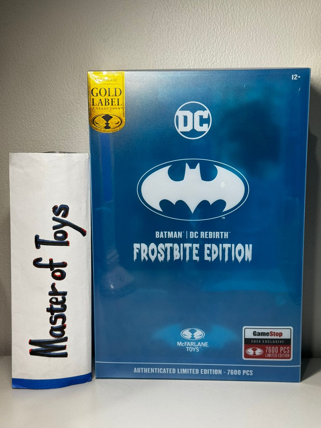 McFarlane DC Rebirth Batman Frostbite Edition Gold Label - Ready Stock
