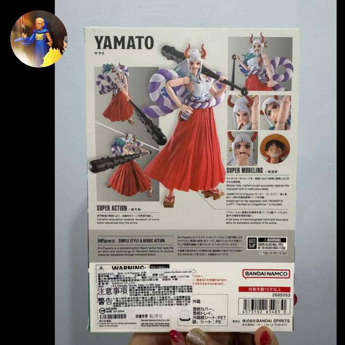 Bandai S.H.Figuarts SHF One Piece Yamato - Ready Stock