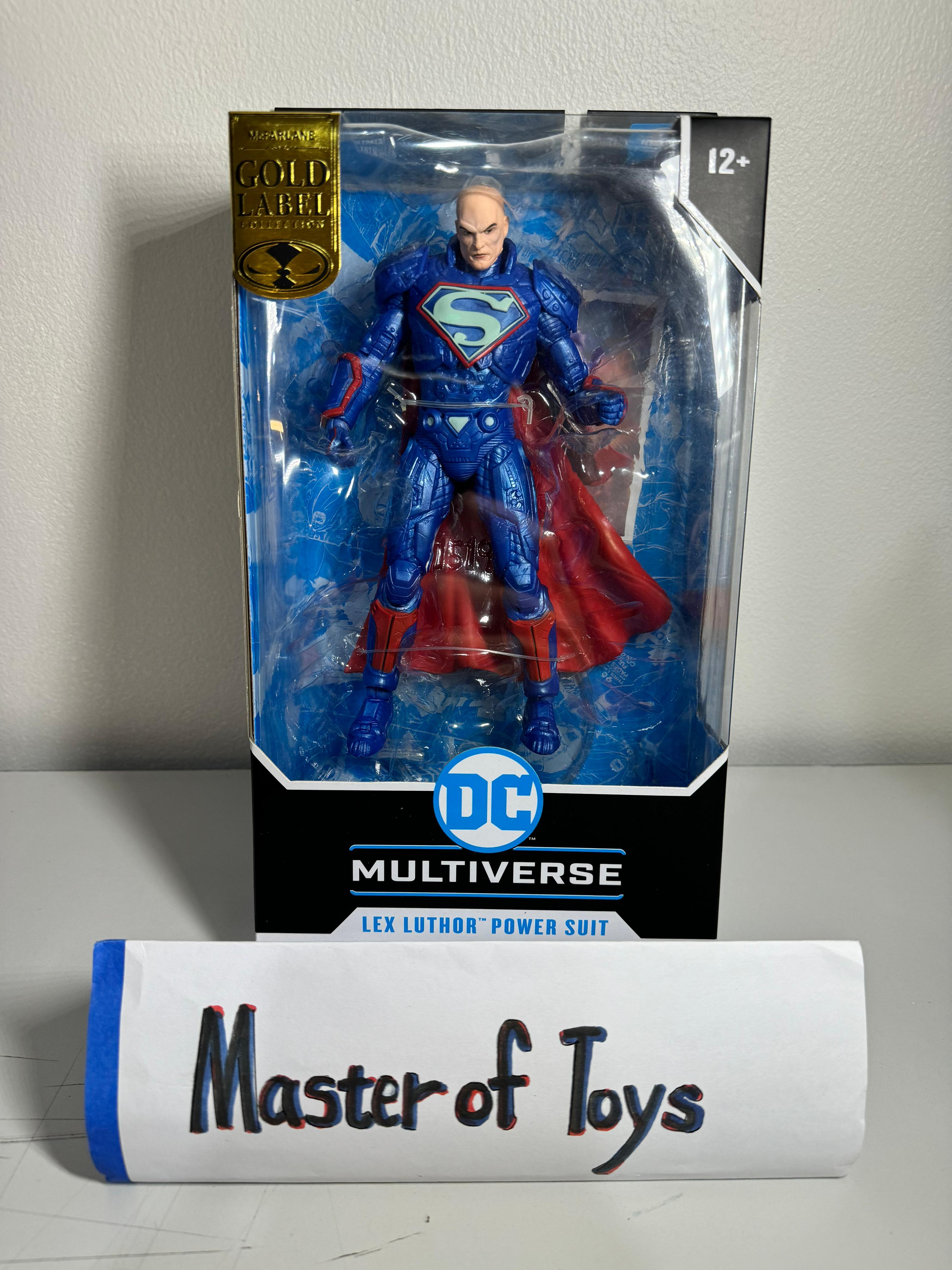 McFarlane DC Multiverse Lex Luthor Power Suit ( DC Rebirth ) Gold Label Collection - Ready Stock