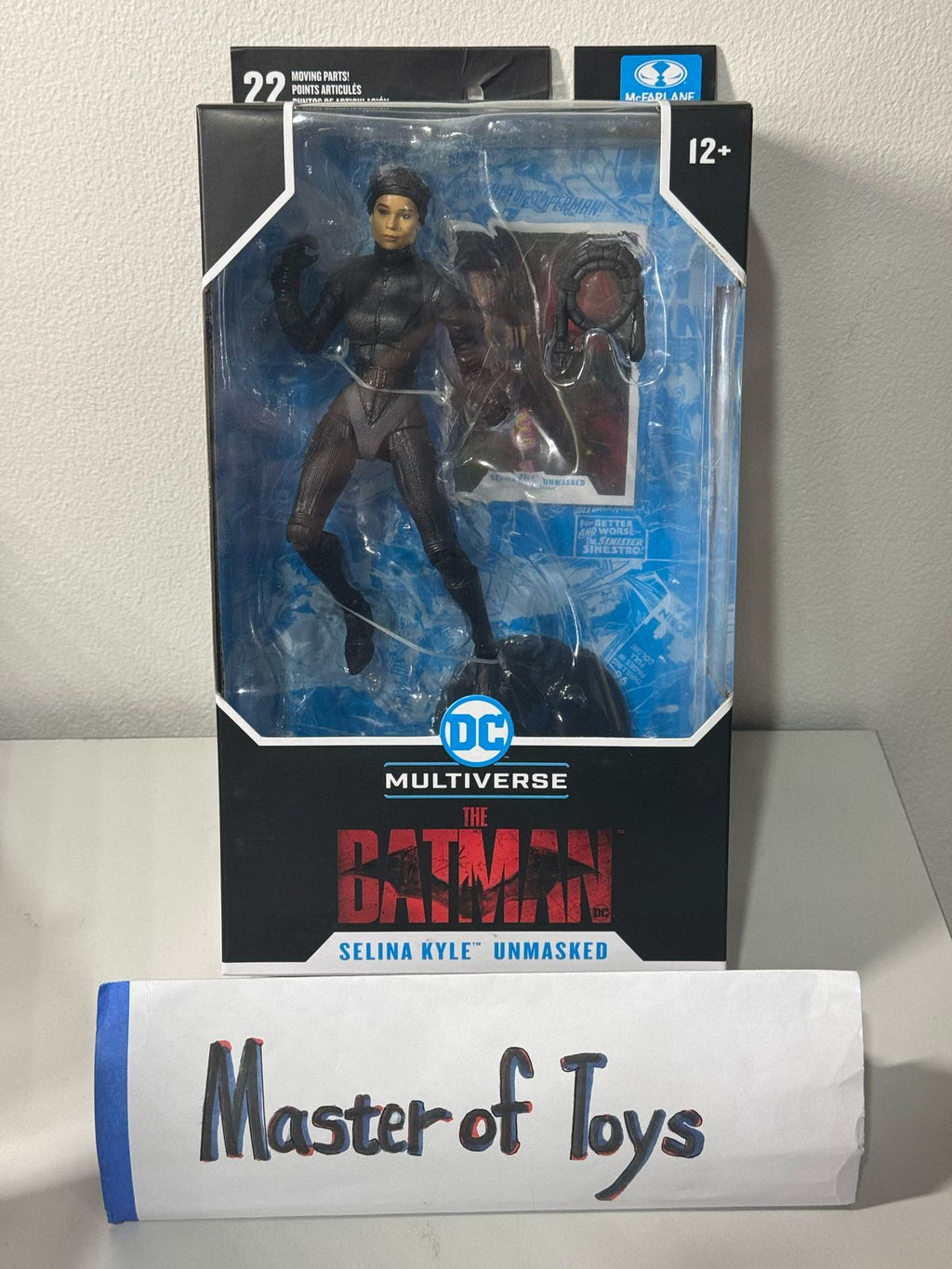 McFarlane DC Multiverse The Batman Catwoman Selina Kyle Unmasked (The Batman) - Ready Stock