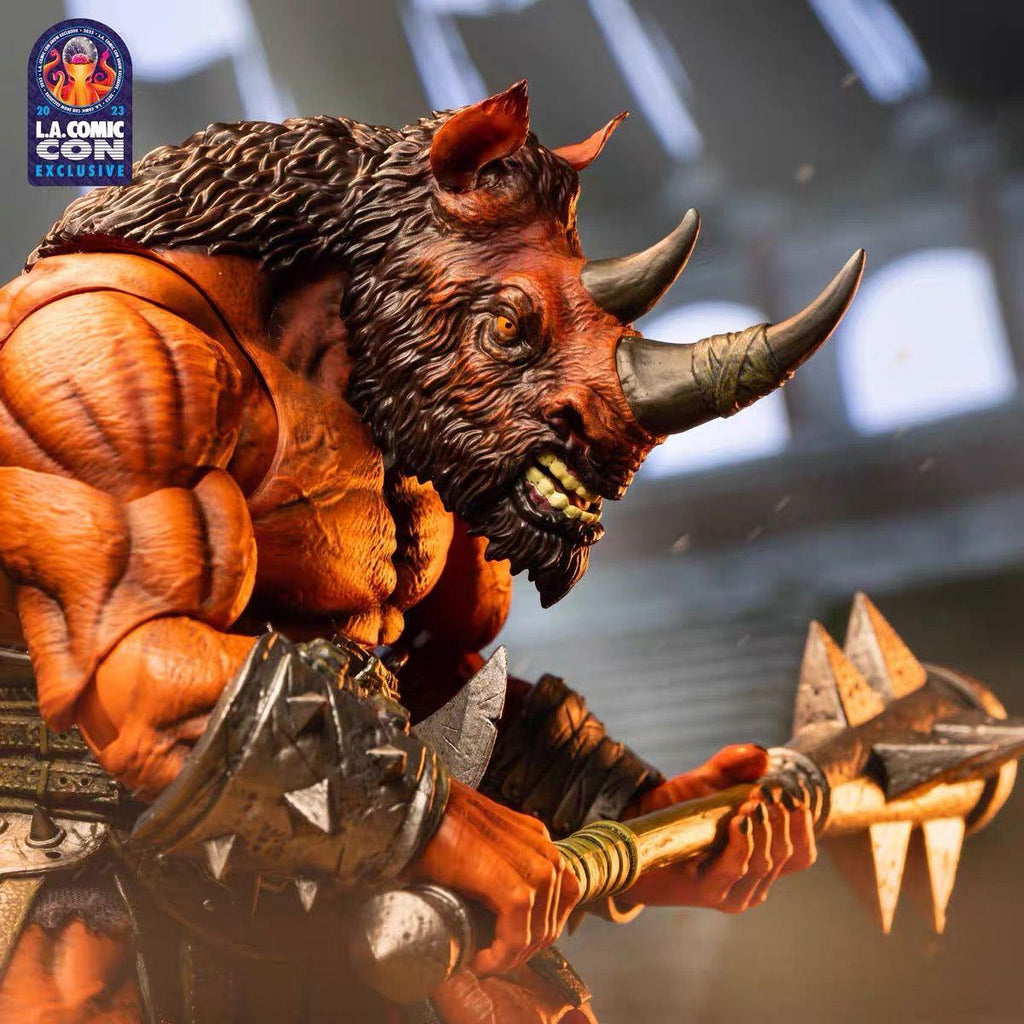 XesRay Studio Red Rhino L.A Comic CON Exclusive Combatants Fight For Glory Ketuta The Big Horn - Ready Stock