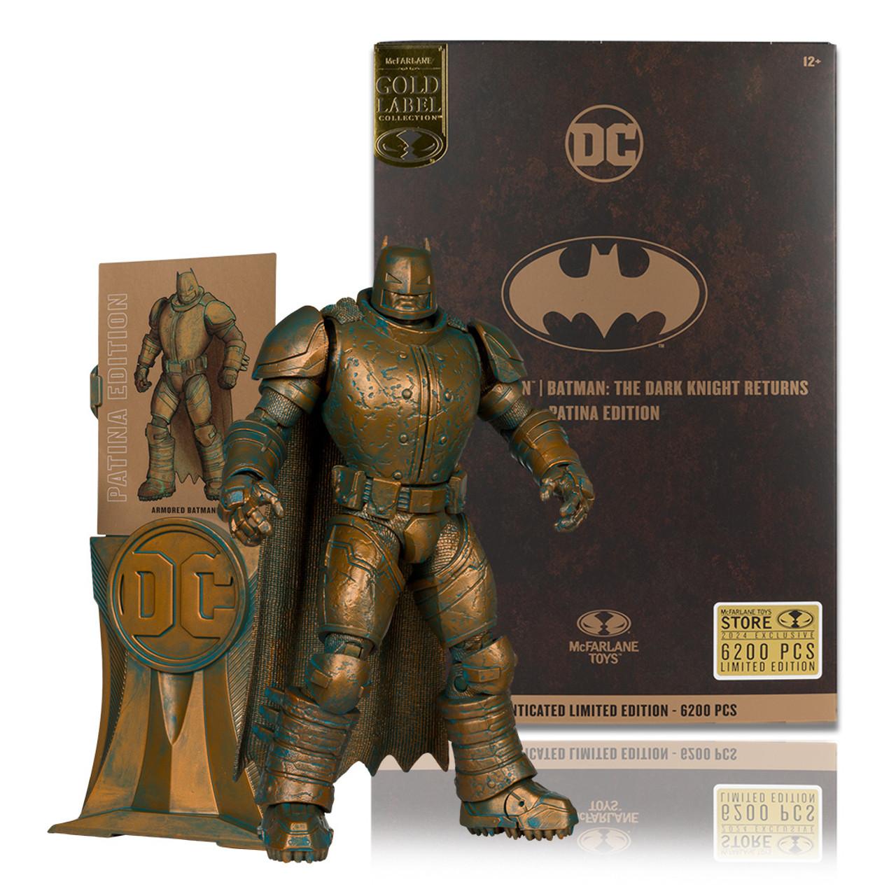 McFarlane Gold Label Collection Armored Batman (Batman: The Dark Knight Returns Patina Edition) - Ready Stock