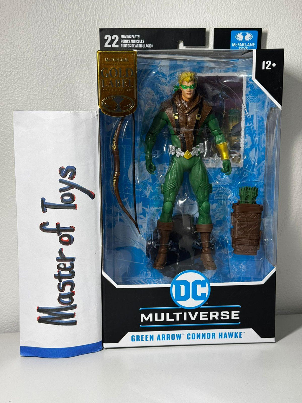 McFarlane DC Multiverse Green Arrow Connor Hawke (Green Arrow) Gold Label - Ready Stock