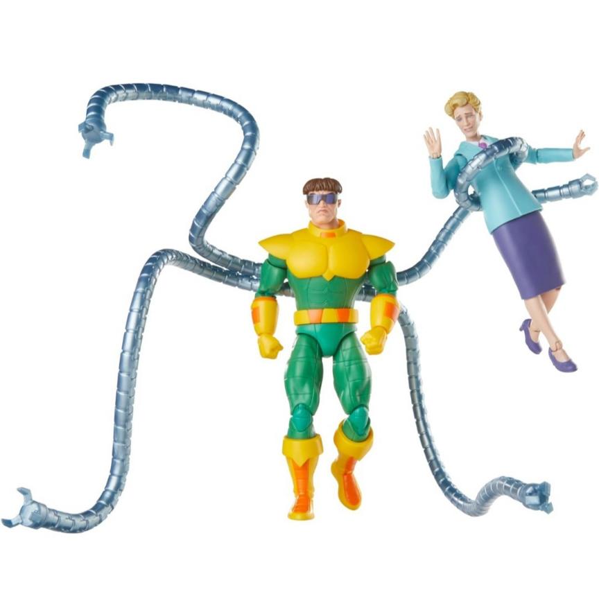 Hasbro Marvel Comics Spiderman Doc Ock & Aunty May VHS - Ready Stock