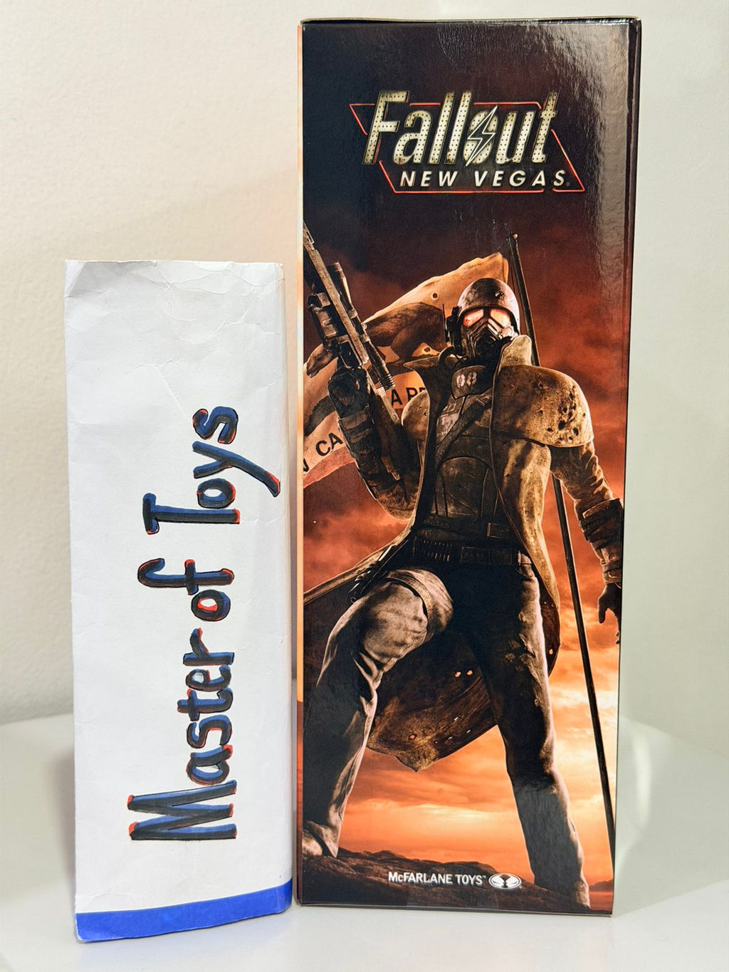 McFarlane Fallout New Vegas Riot Ranger Armor & Benny Survivor - Ready Stock