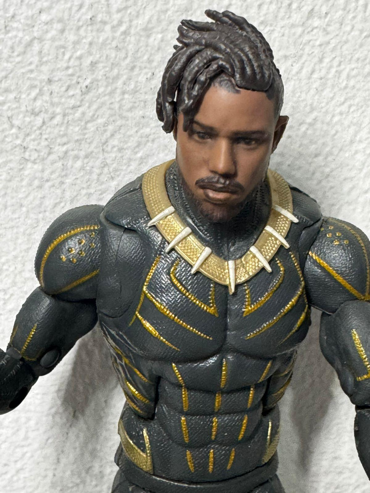 Hasbro Marvel Legends Erik Killmonger Only No Box From Everett Ross & Erik Killmonger 2 Pack - Ready Stock