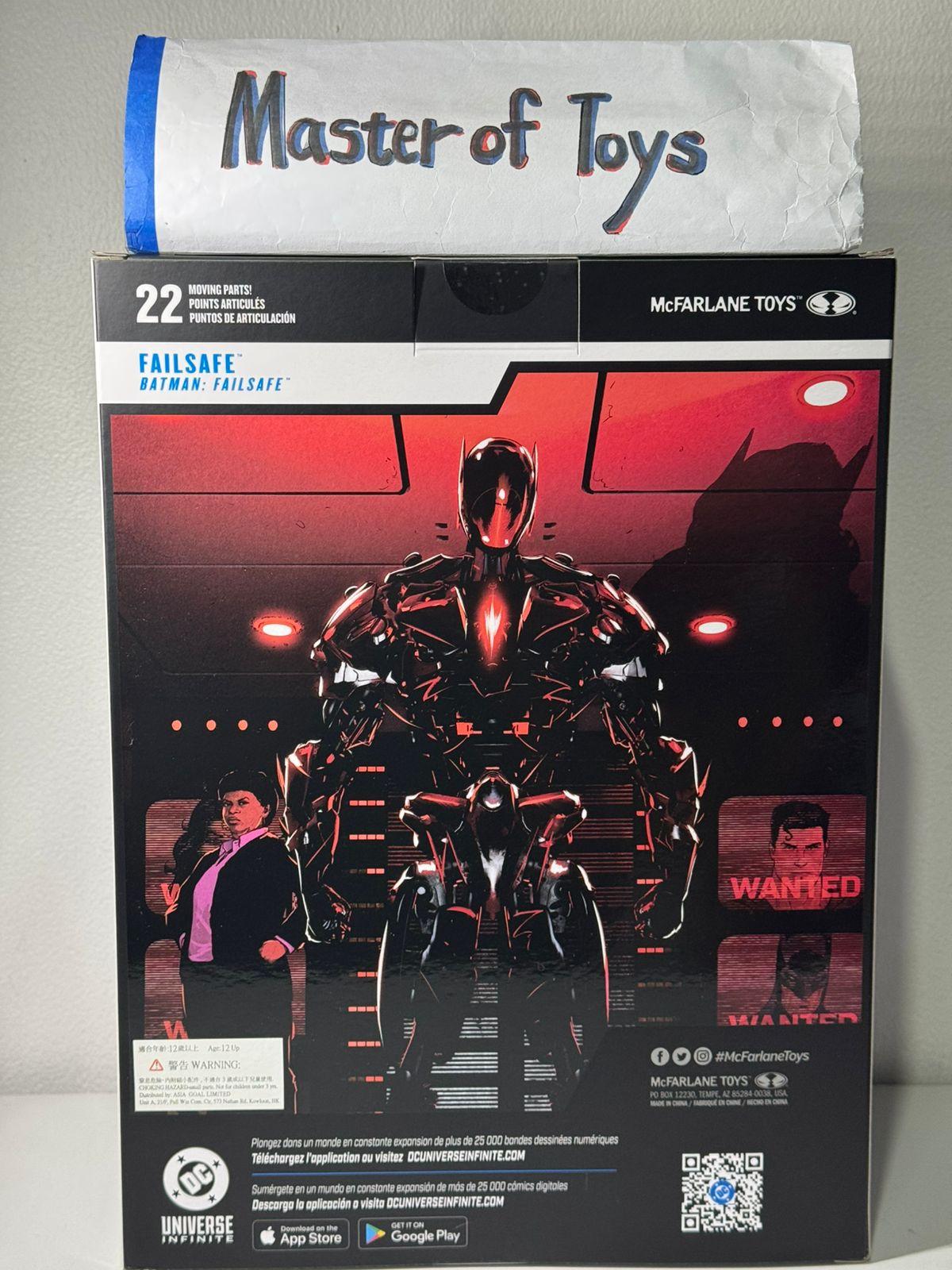 McFarlane DC Multiverse Failsafe (Batman: Failsafe) - Ready Stock