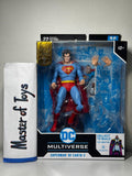 McFarlane DC Multiverse Superman of Earth 2 (Crisis on Infinite Earths) Gold Label Without CTB The Monitor - Ready Stock