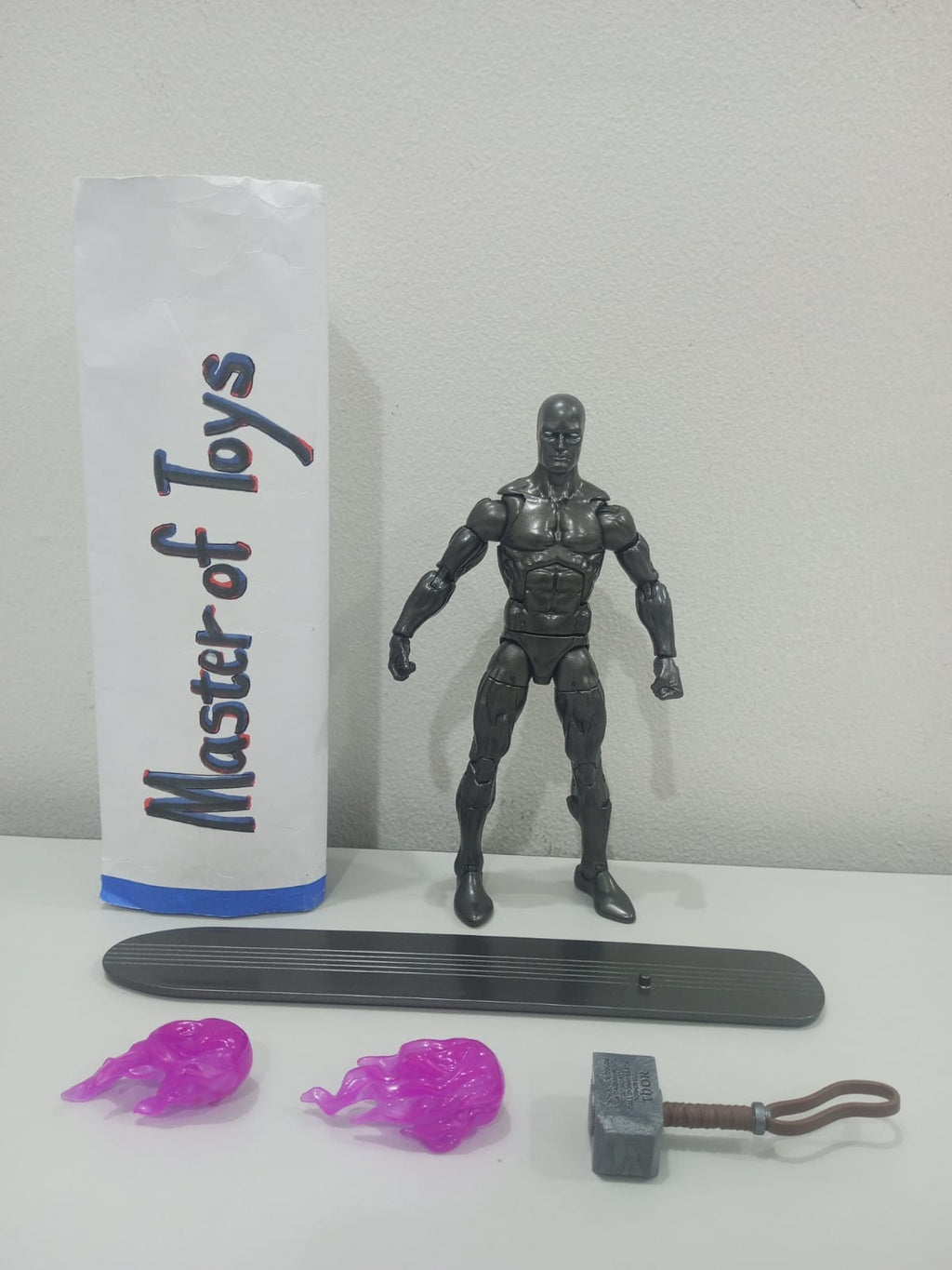 Hasbro Marvel Legends Silver Surfer (Fallen One With Mjolnir) Only No Box - Ready Stock