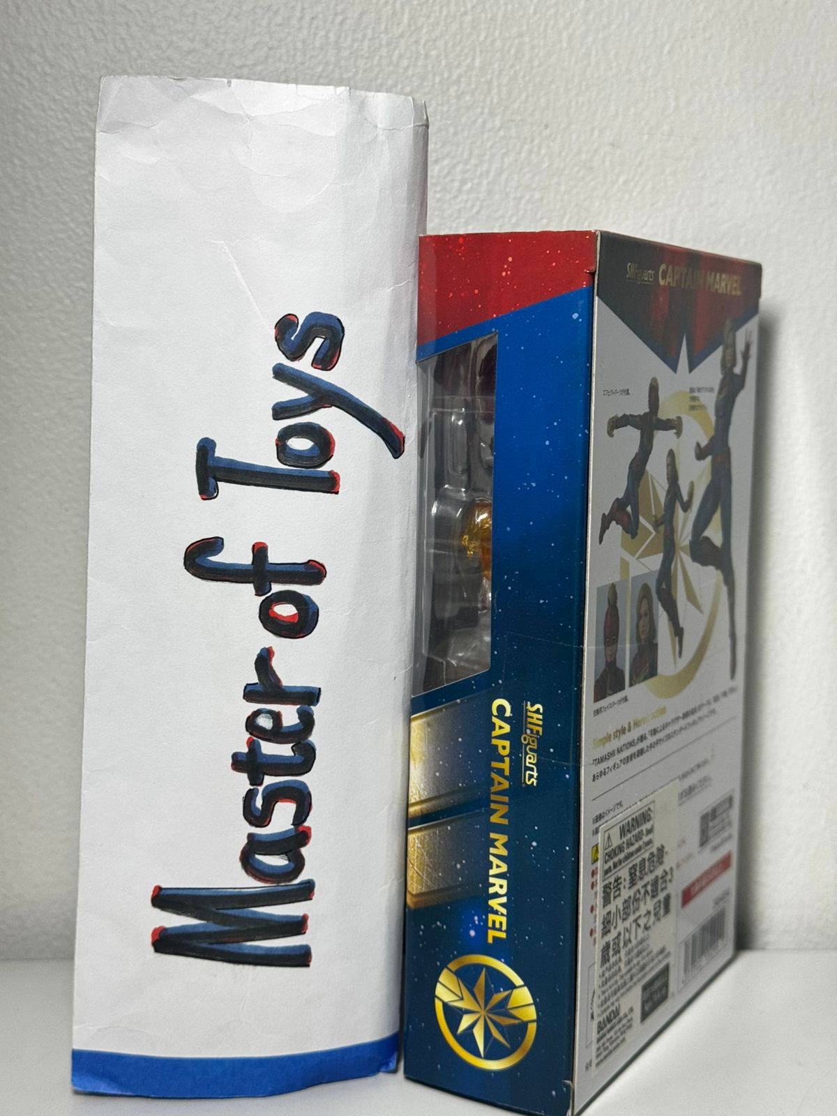 Bandai SHFiguarts Marvel Captain Marvel Tamashii Nations - Ready Stock