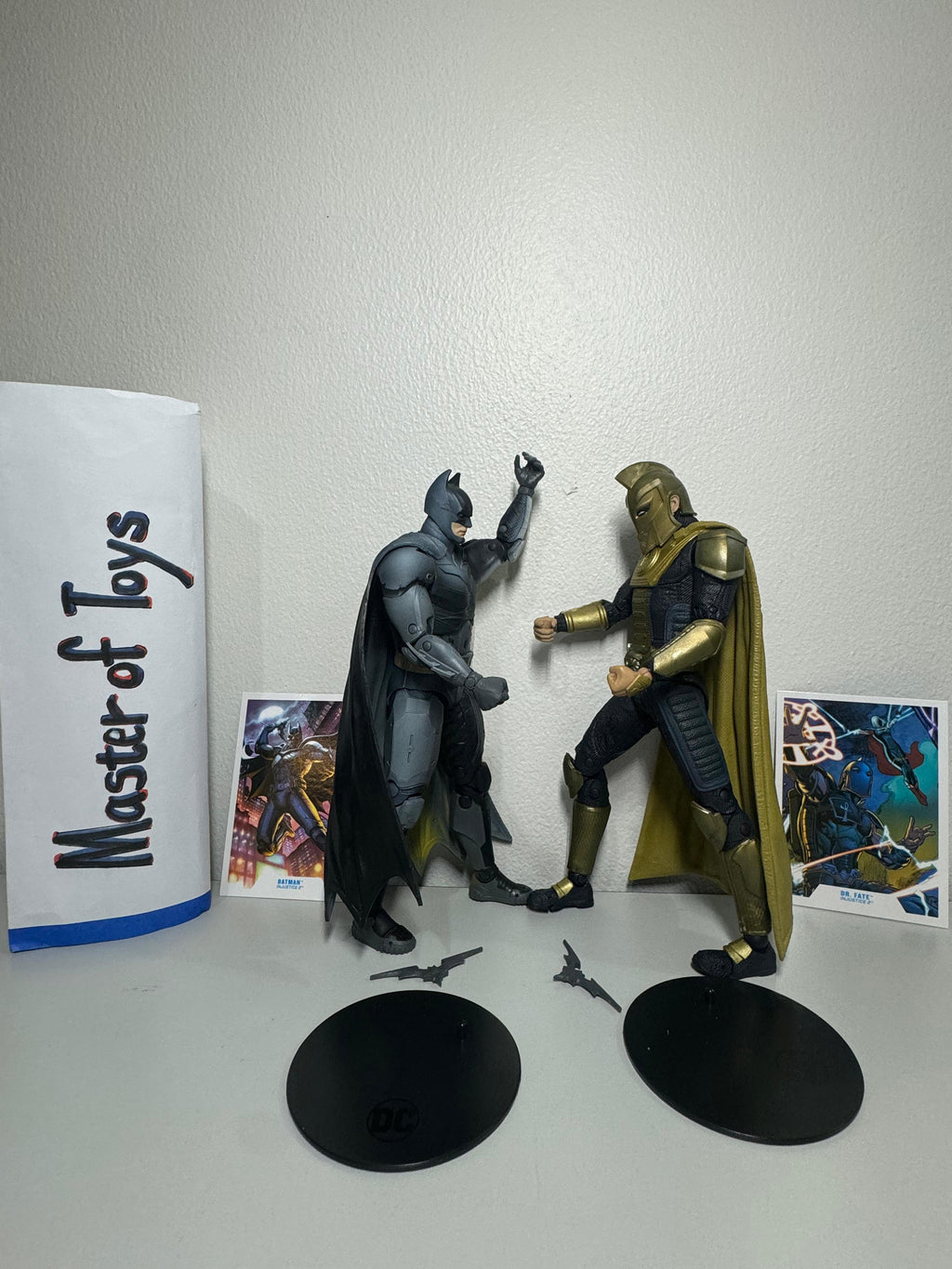 McFarlane DC Multiverse Batman & Dr Fate From 3 Pack Injustice 2 No Box - Ready Stock