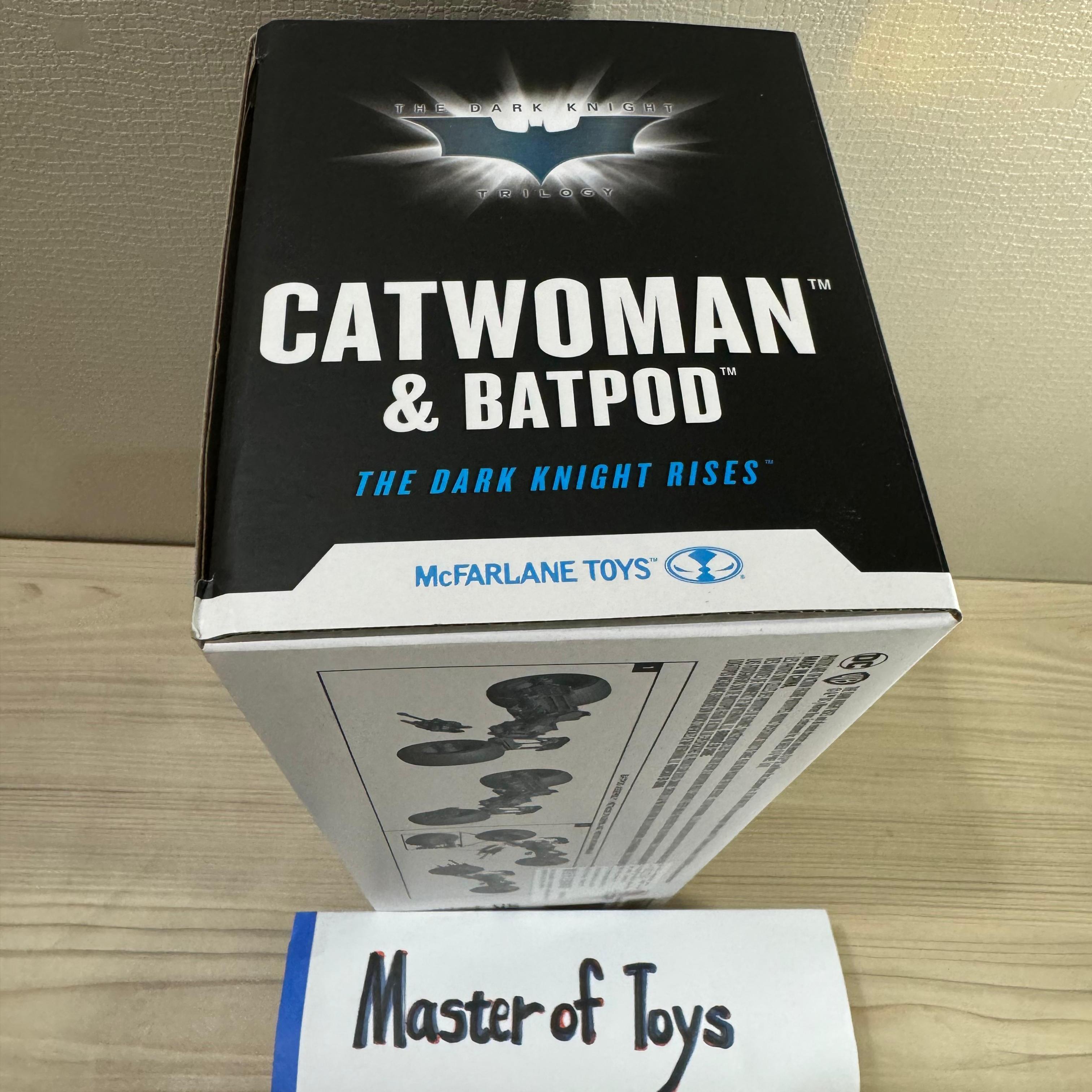 McFarlane DC Multiverse Cat Woman & Batpod The Dark Knight Rises Catwoman The Dark Knight Trilogy - Ready Stock