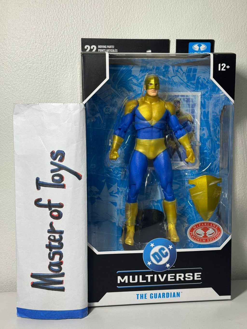 McFarlane DC Multiverse The Guardian (Action Comics) Red Platinum Edition - Ready Stock
