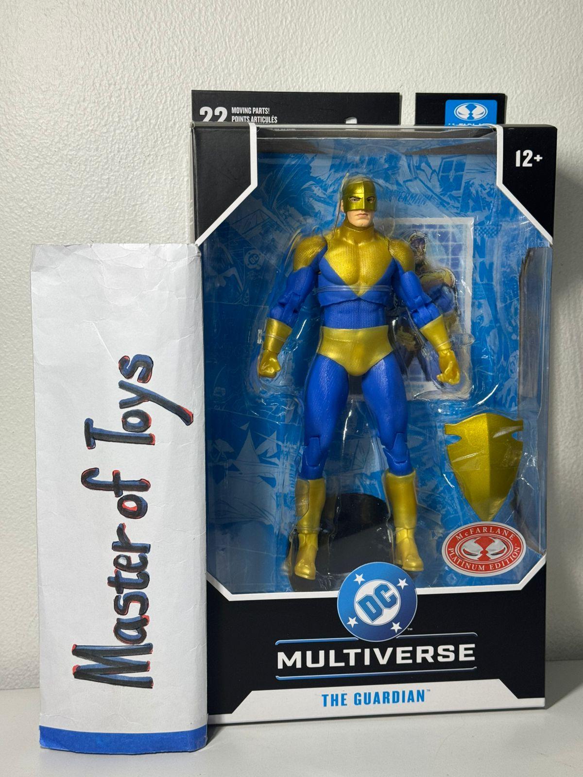 McFarlane DC Multiverse The Guardian (Action Comics) Red Platinum Edition - Ready Stock