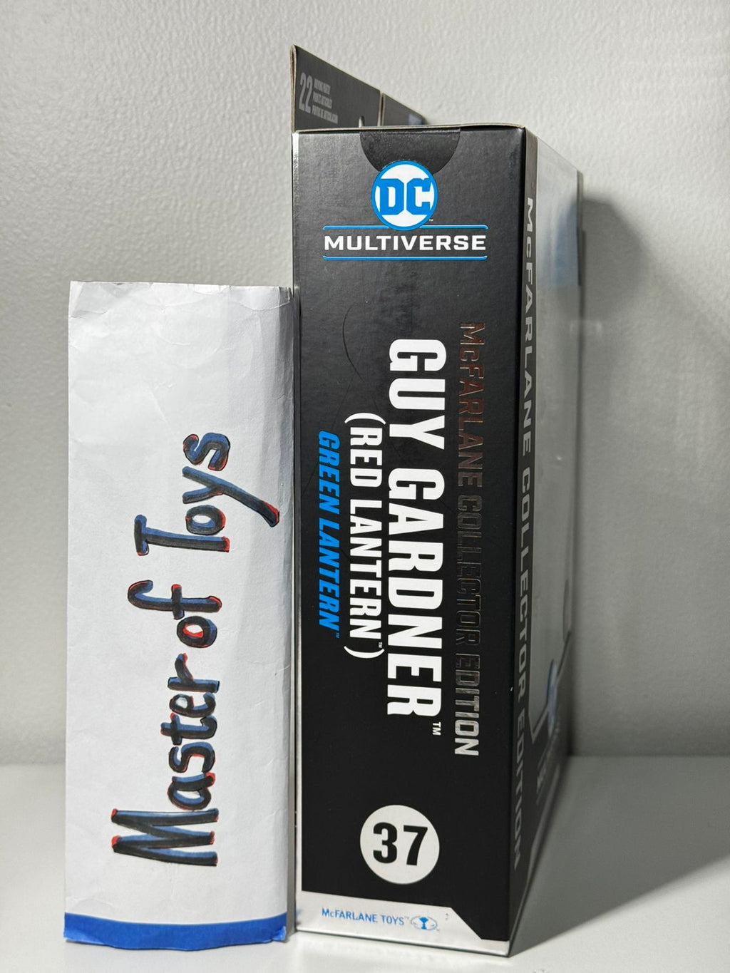 McFarlane Collector Edition DC Multiverse Guy Gardner Red Lantern (Green Lantern) #37 Red Platinum Edition - Ready Stock