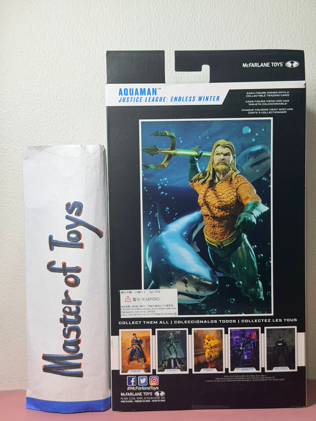 McFarlane DC Multiverse Aquaman (Justice League: Endless Winter) - Ready Stock