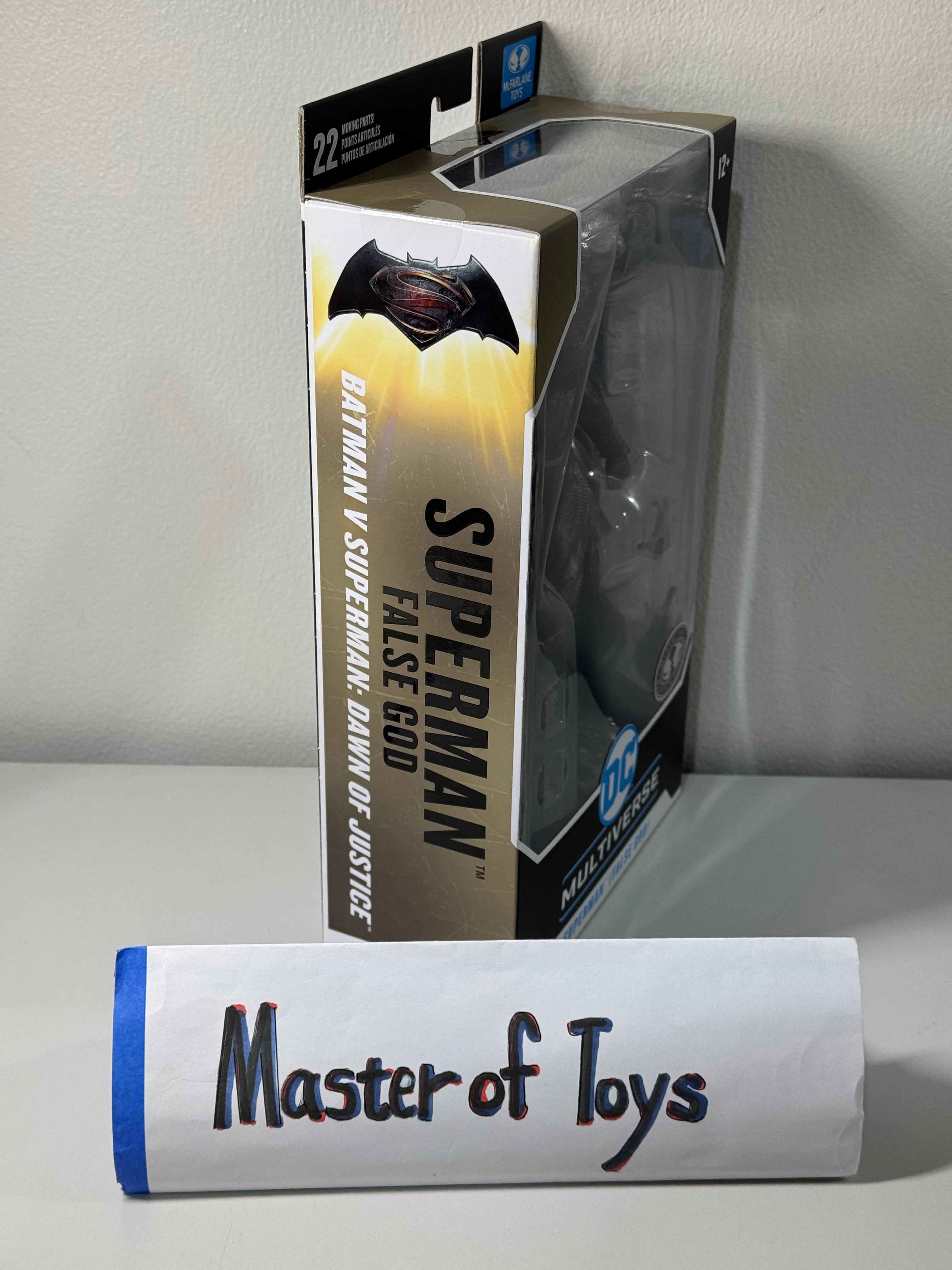 McFarlane DC Multiverse Superman False God (Batman v Superman: Dawn of Justice Platinum Edition - Ready Stock
